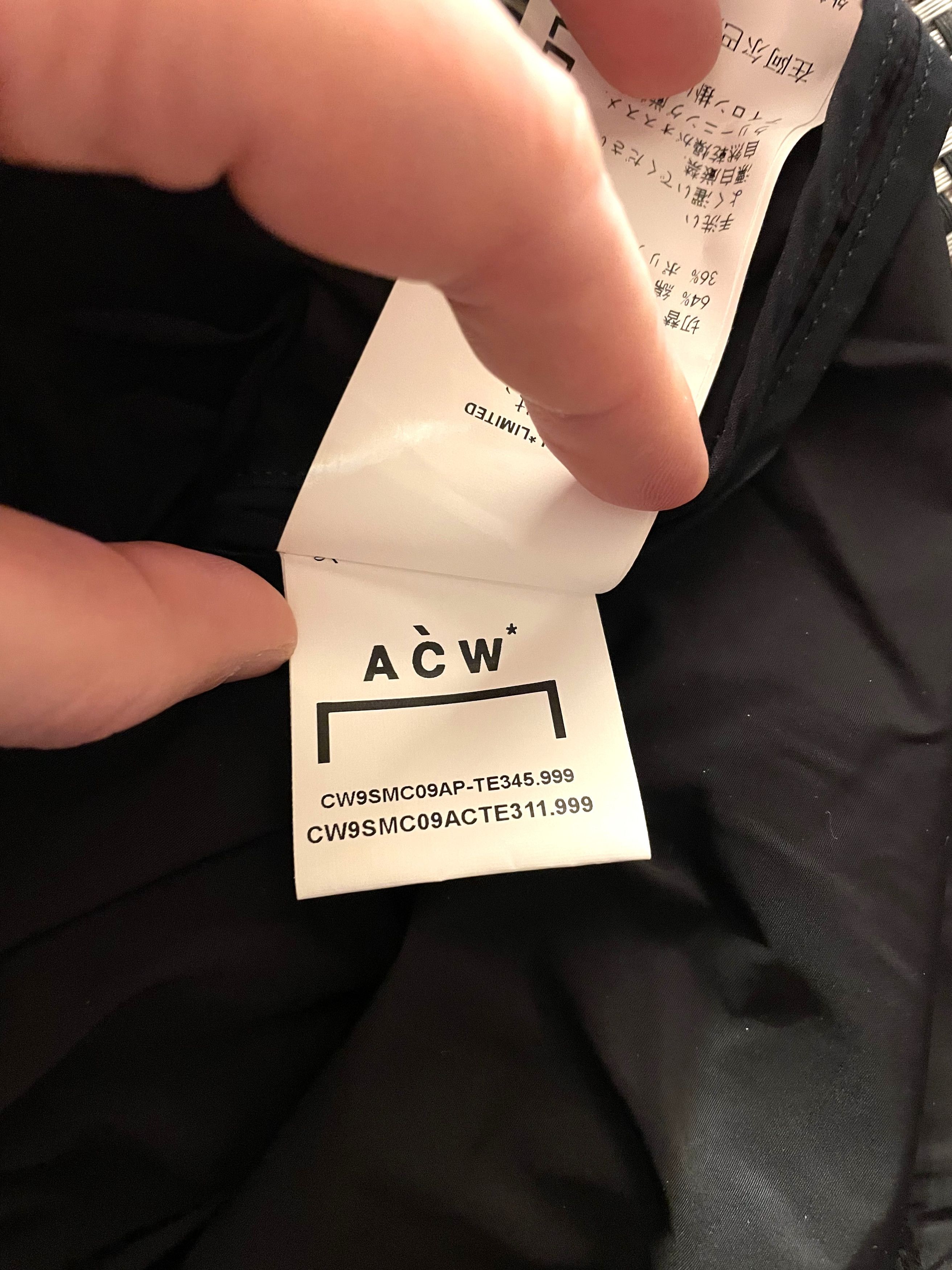 A-COLD-WALL* A-Cold-Wall* Logo Zip Up Jacket Size US M / EU 48-50 / 2 - 15 Thumbnail