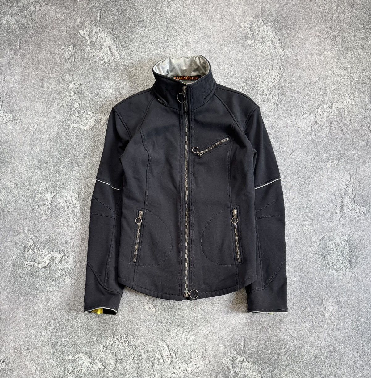 Designer × Frauenschuh Frauenschuh M Wmns zip light Softshell jacket windbreaker Size M / US 6-8 / IT 42-44 - 5 Thumbnail