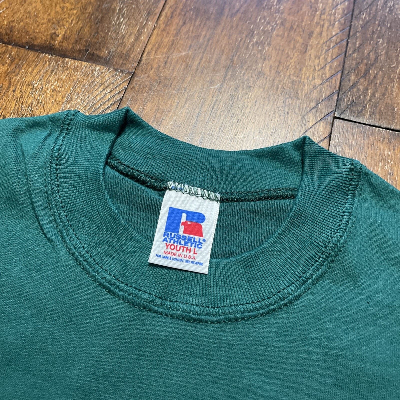 Russell Athletic Vtg Russell Athletic Youth L T-Shirts New NWT Rare 5 Size US L / EU 52-54 / 3 - 5 Thumbnail