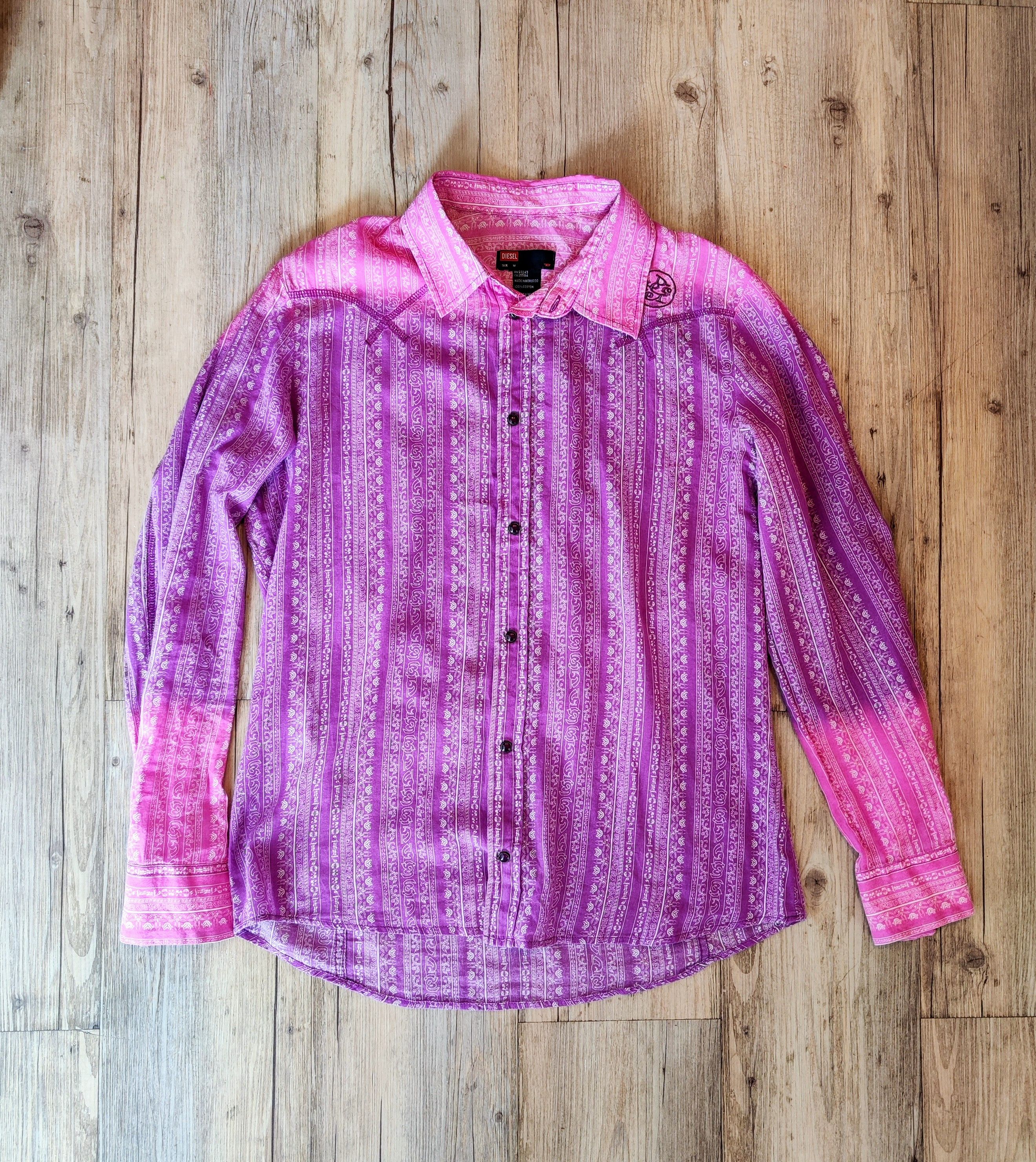 Diesel 90's indian shirt Size US M / EU 48-50 / 2 - 1 Thumbnail