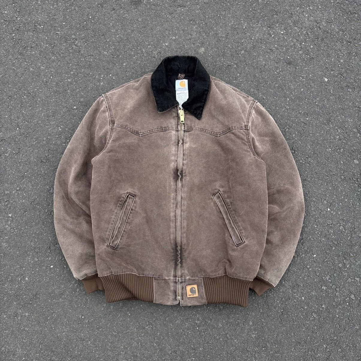 Carhartt × Vintage Brown Detroit Carhartt Jacket Vintage J146 CHT
