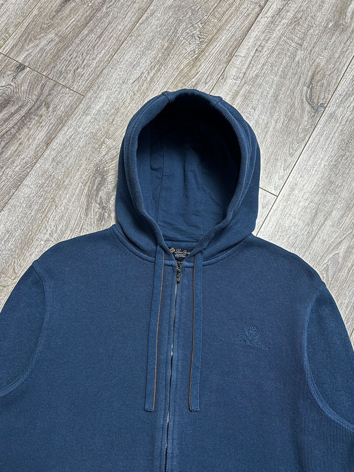 Loro Piana LORO PIANA Sweatsuit Track Cotton Hoodie/Pants Set LP Logo Size US S / EU 44-46 / 1 - 10 Thumbnail
