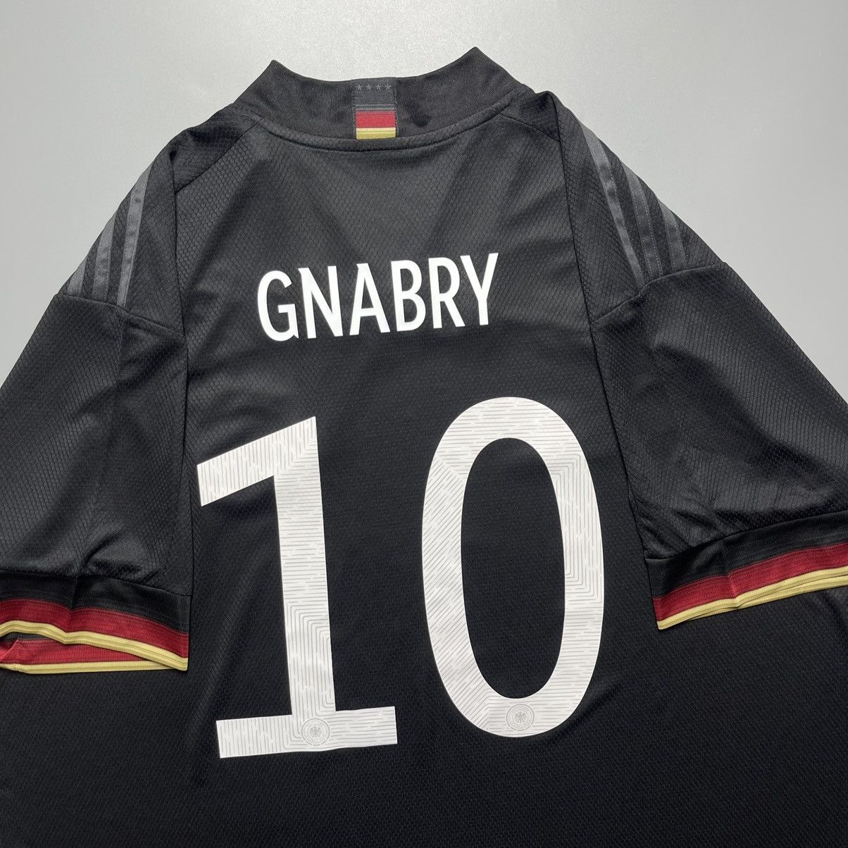Adidas GERMANY ADIDAS 2020 EURO FOOTBALL AWAY JERSEY #10 GNABRY Size US XXL / EU 58 / 5 - 7 Thumbnail