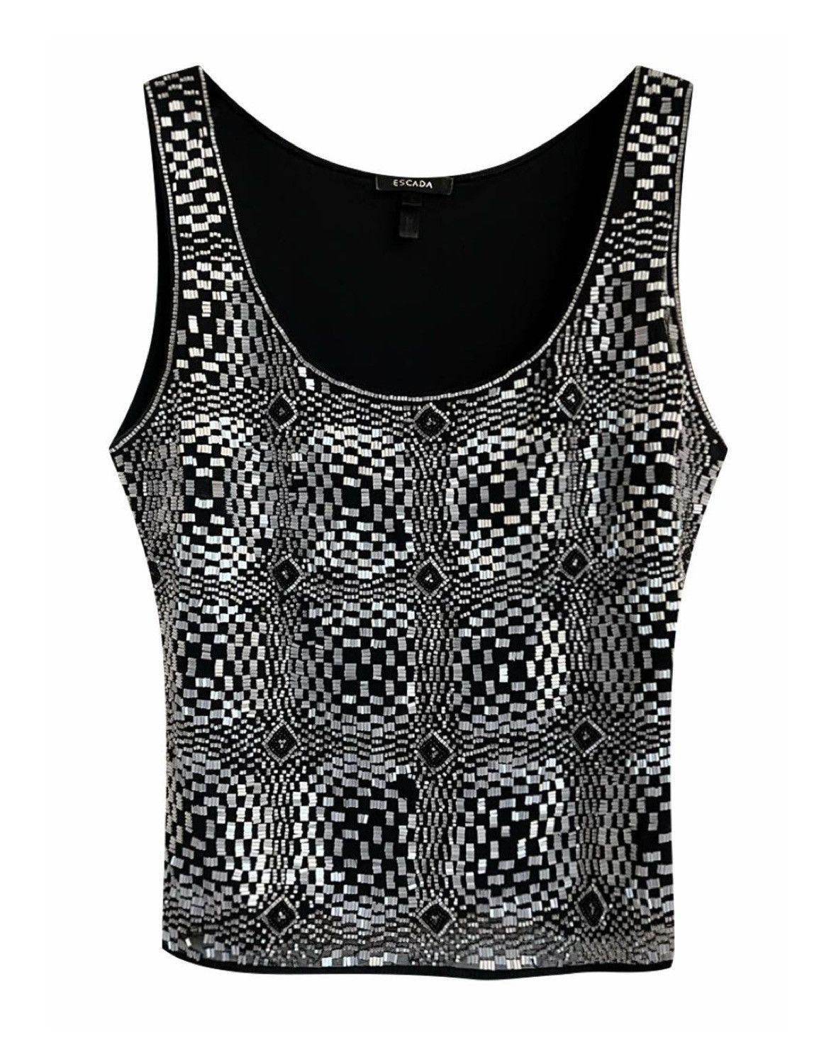 Escada short sleeve beaded t-shirt