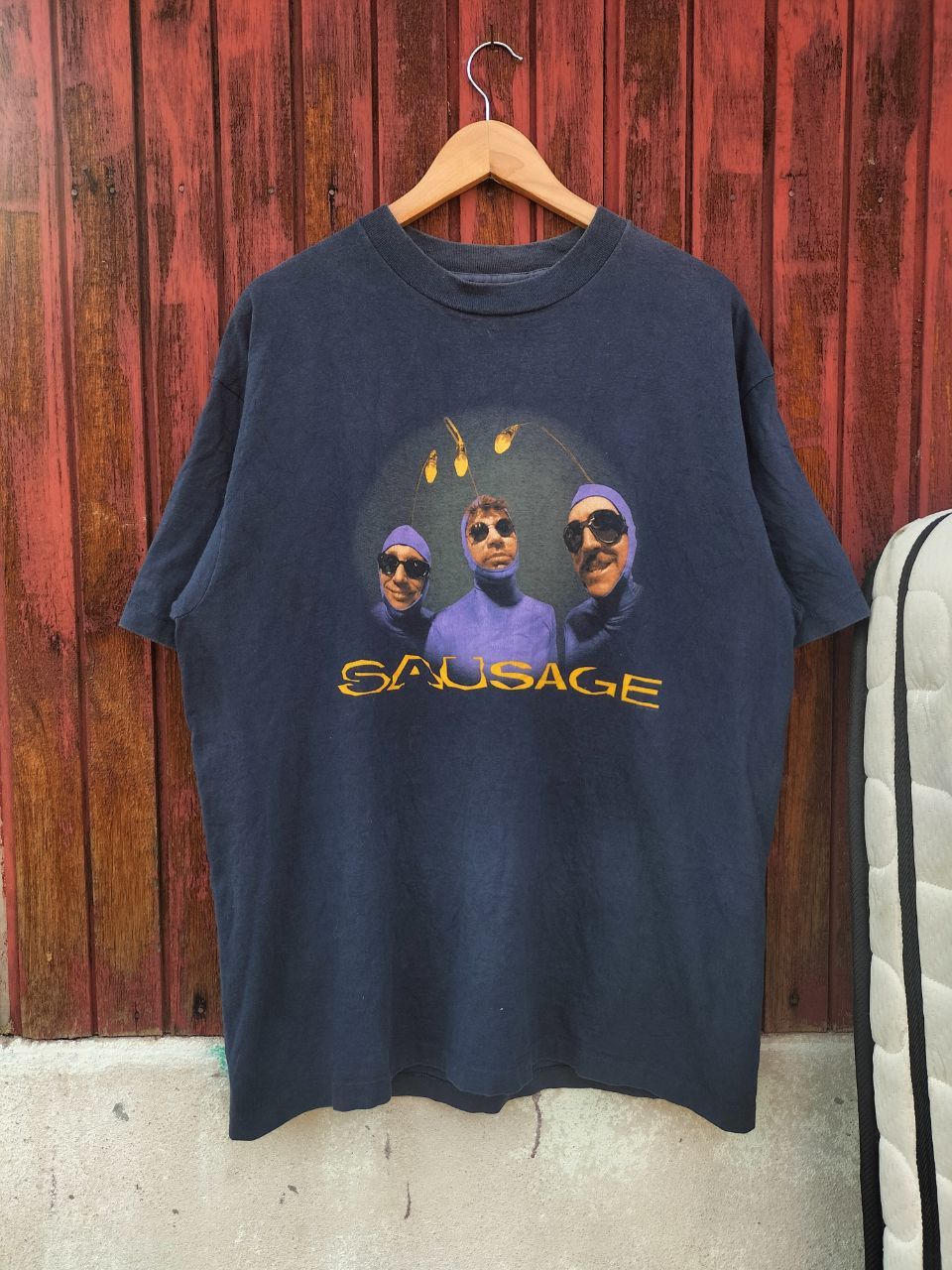 Band Tees Very rare Vintage Sausage band Primus 1994 Size US XL / EU 56 / 4 - 2 Thumbnail