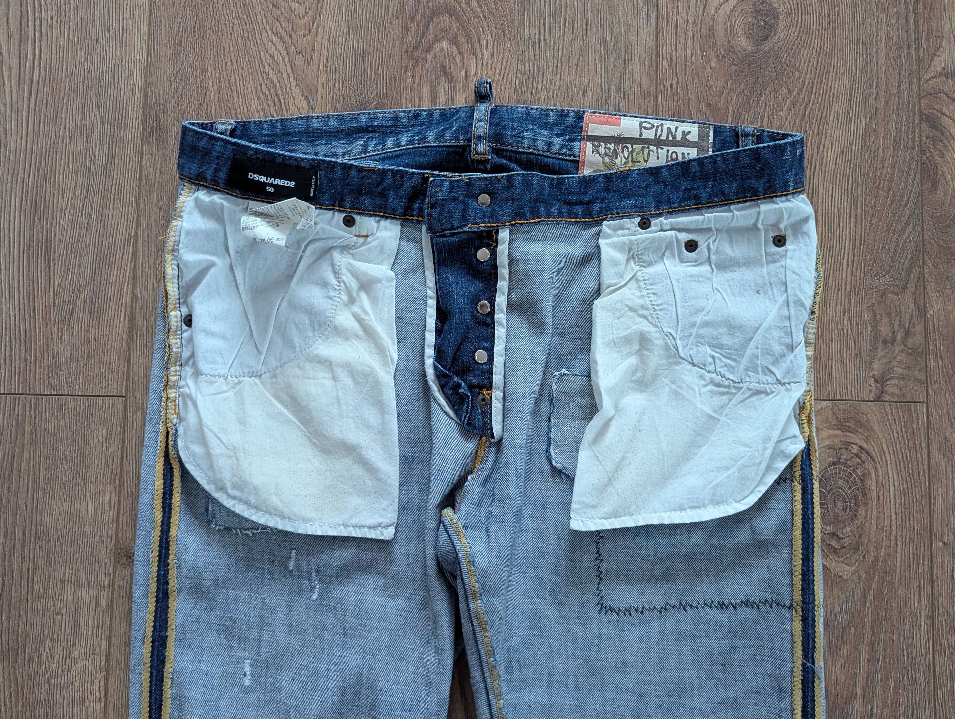 Dsquared2 DSQUARED2 Classic Kenny Twist Jean Made In Italy Pants 50 M Size US 34 / EU 50 - 15 Thumbnail
