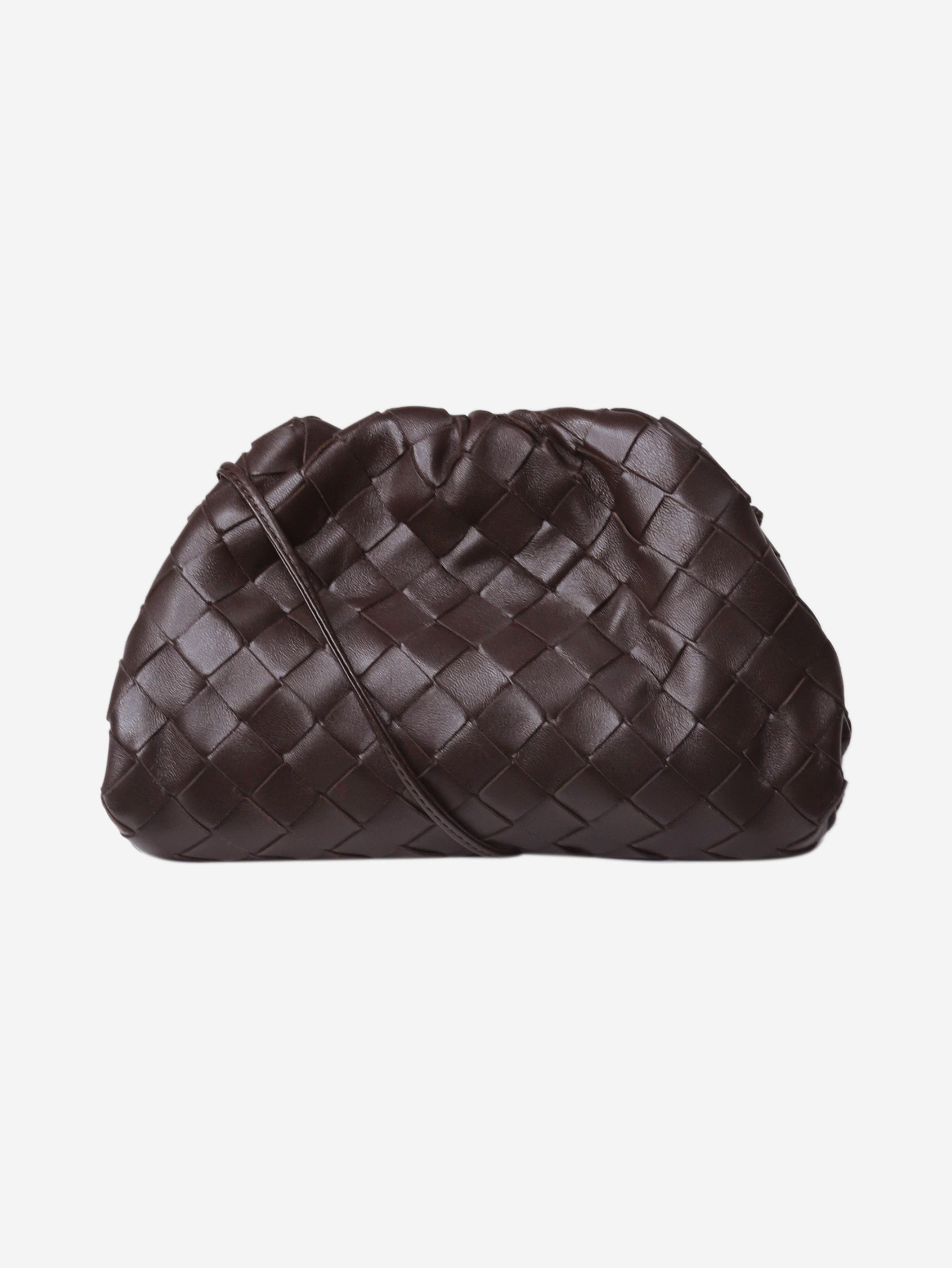 Dark brown mini Pouch bag
