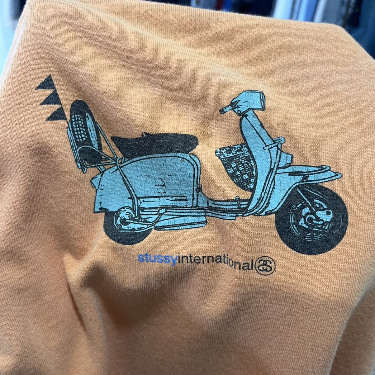 Stussy Vintage stussy lambretta tshirt Size US L / EU 52-54 / 3 - 3 Thumbnail