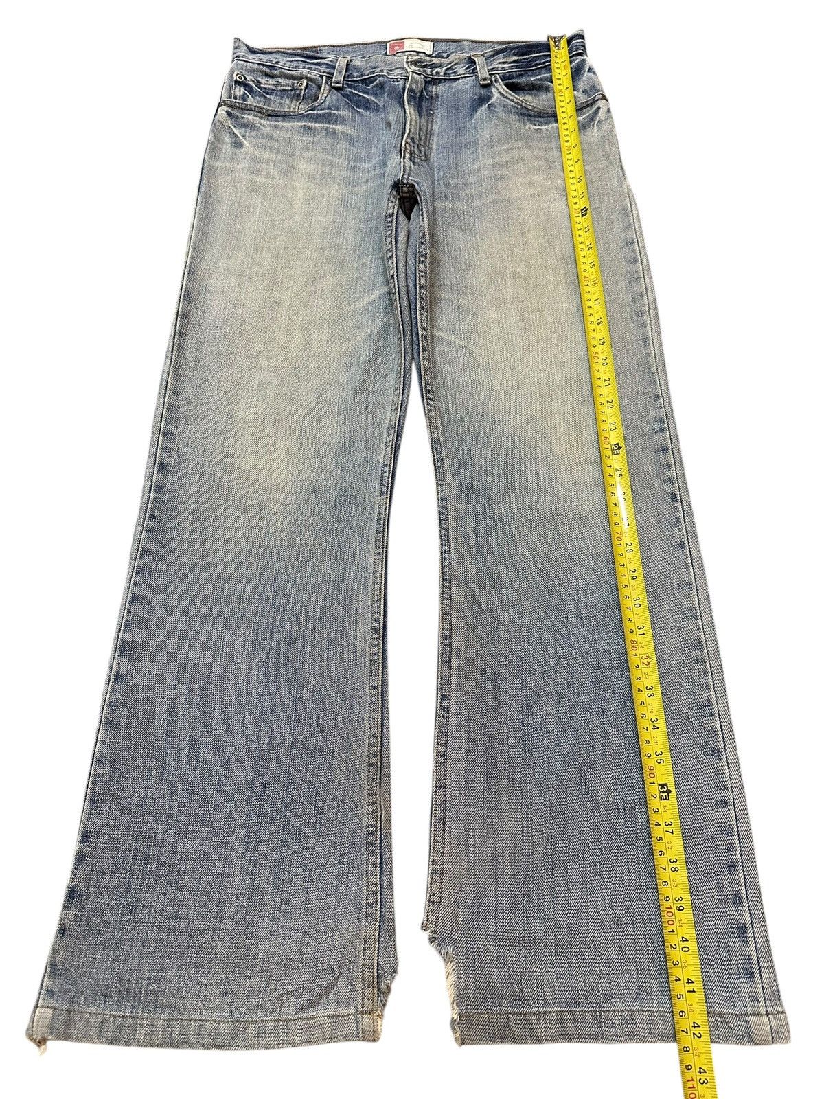 Levi's Vintage 90s Levis Signature Faded Wash Distress Baggy Jeans Size US 34 / EU 50 - 14 Thumbnail