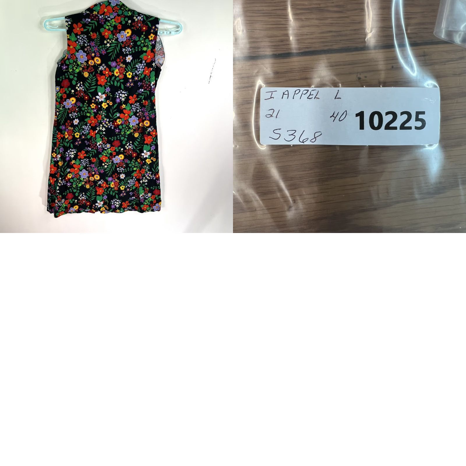 Vintage VINTAGE I Appel Floral Collared Button Front Shirt Dress Womens L Black Pockets 90s Style Mens Womens Size L / US 10 / IT 46 - 8 Thumbnail