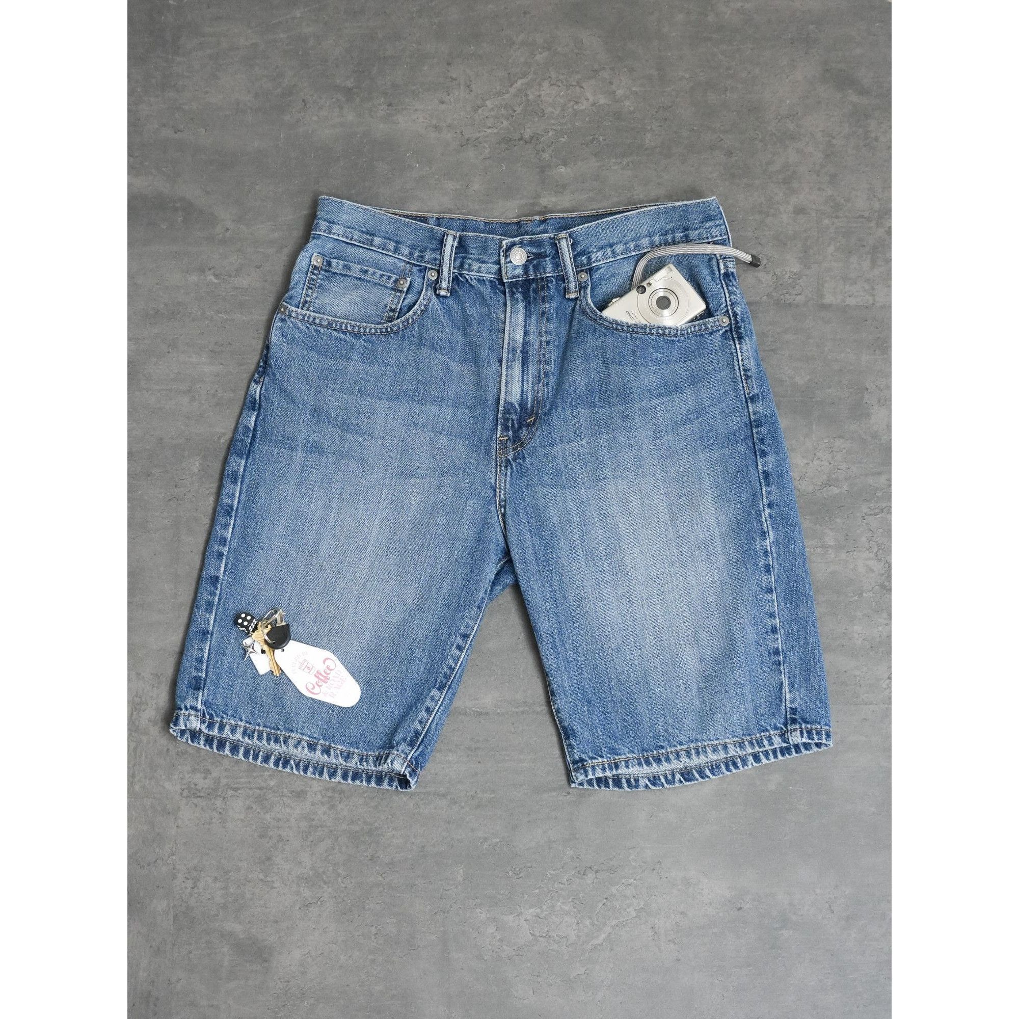 Levi's Levis 505 Denim Jorts Size 32" / US 10 / IT 46 - 1 Thumbnail