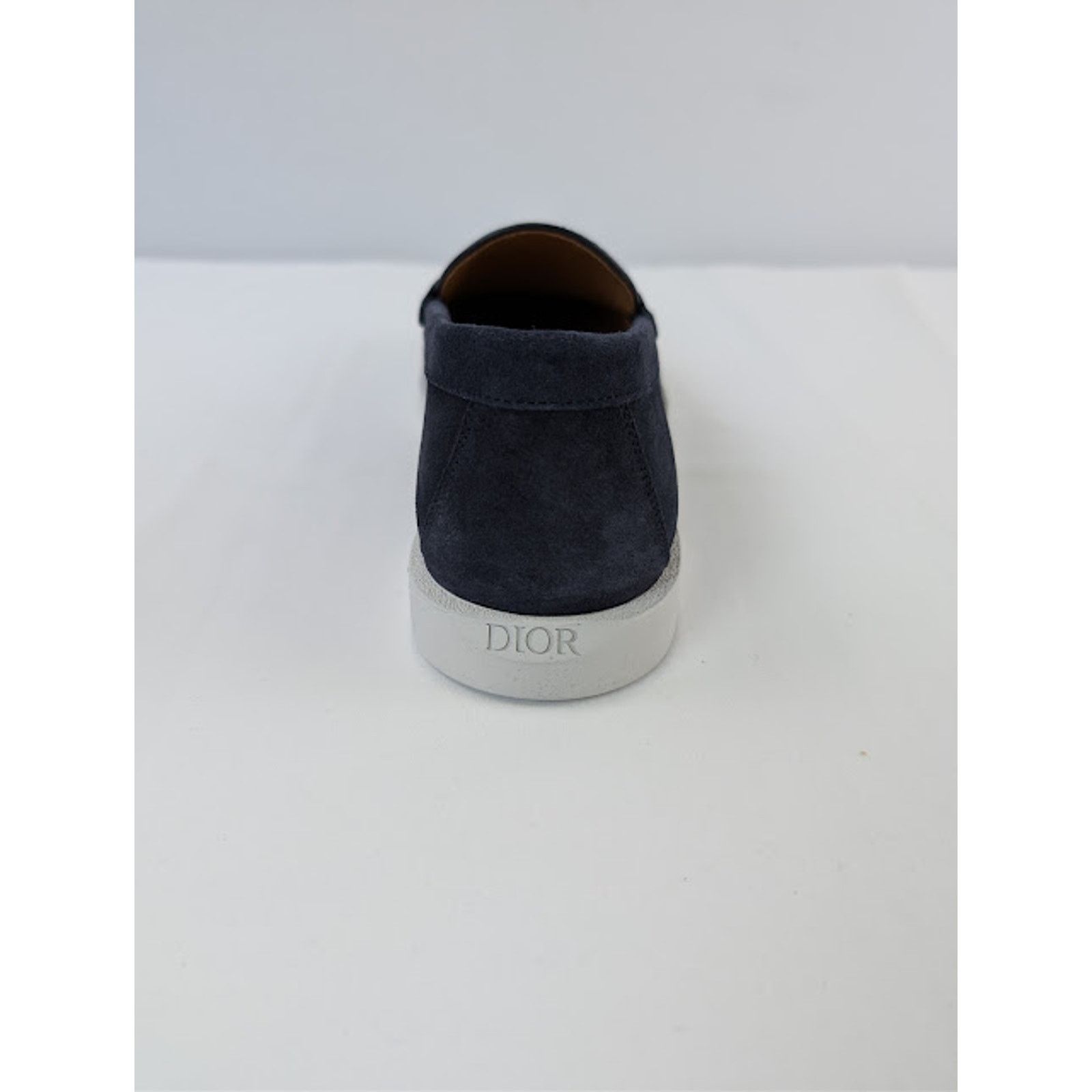 Dior o1rshd1 Granville Clean Smooth Loafer Boots in Blue / Beige Size US 13 / EU 46 - 16 Thumbnail