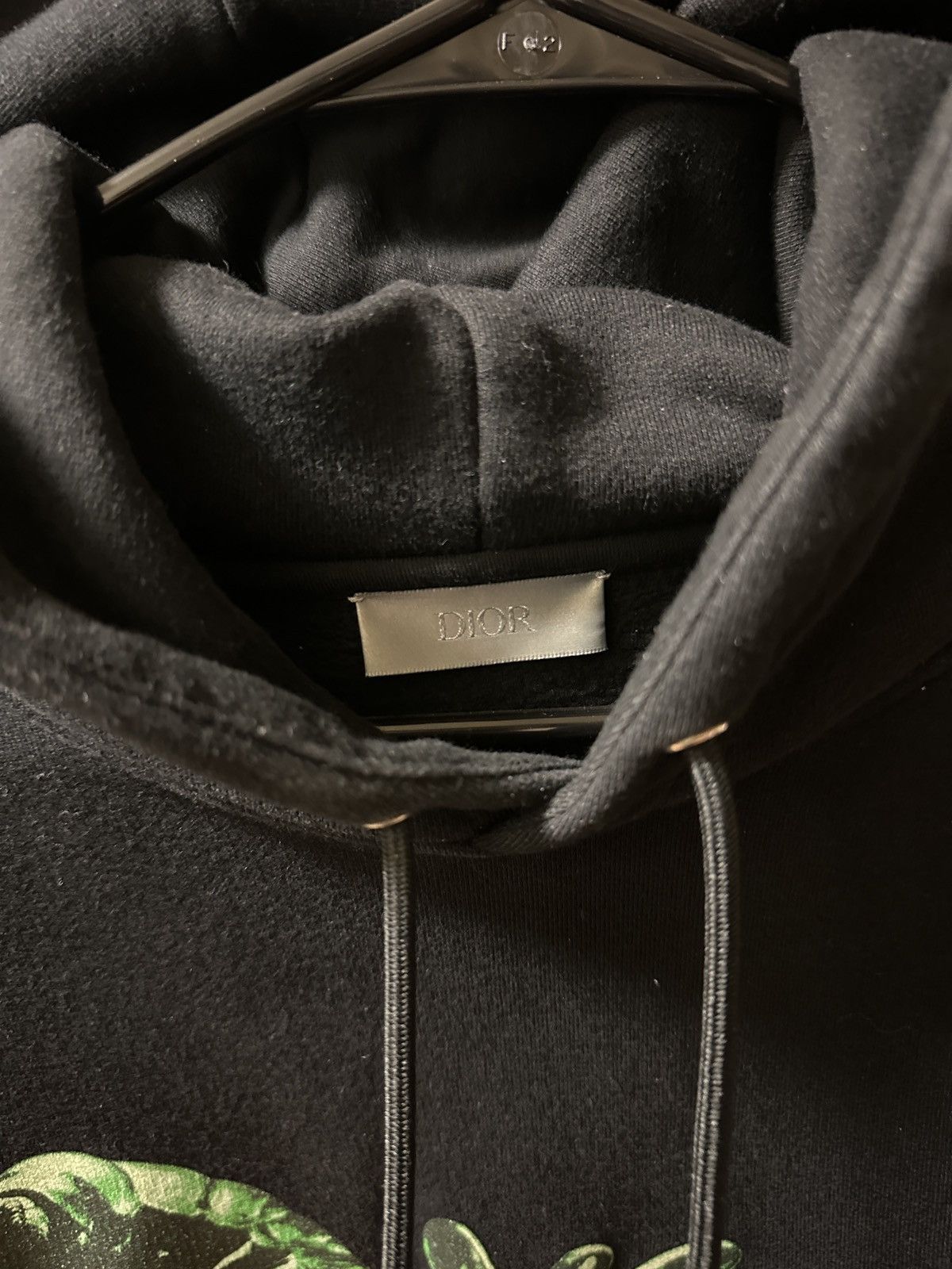 Dior × Travis Scott Dior x Travis Scott Black Hoodie Size US M / EU 48-50 / 2 - 3 Thumbnail