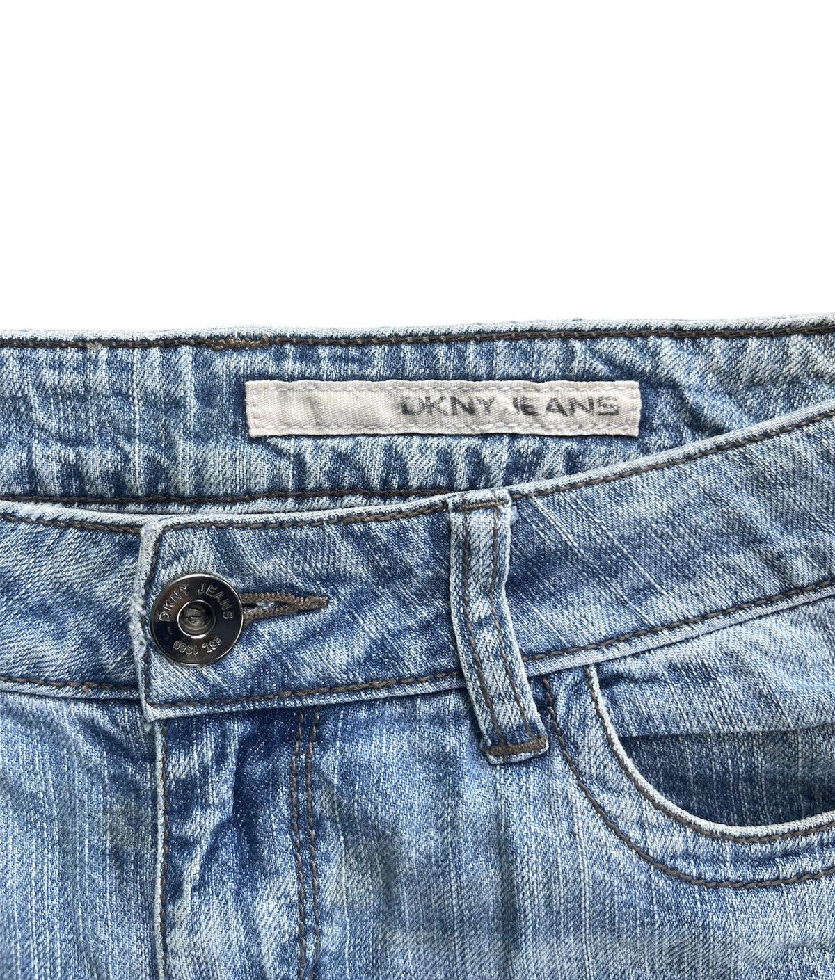 DKNY × If Six Was Nine × Vintage VINTAGE DKNY BOOTCUT JEANS FOR WOMEN Size 32" / US 10 / IT 46 - 3 Thumbnail