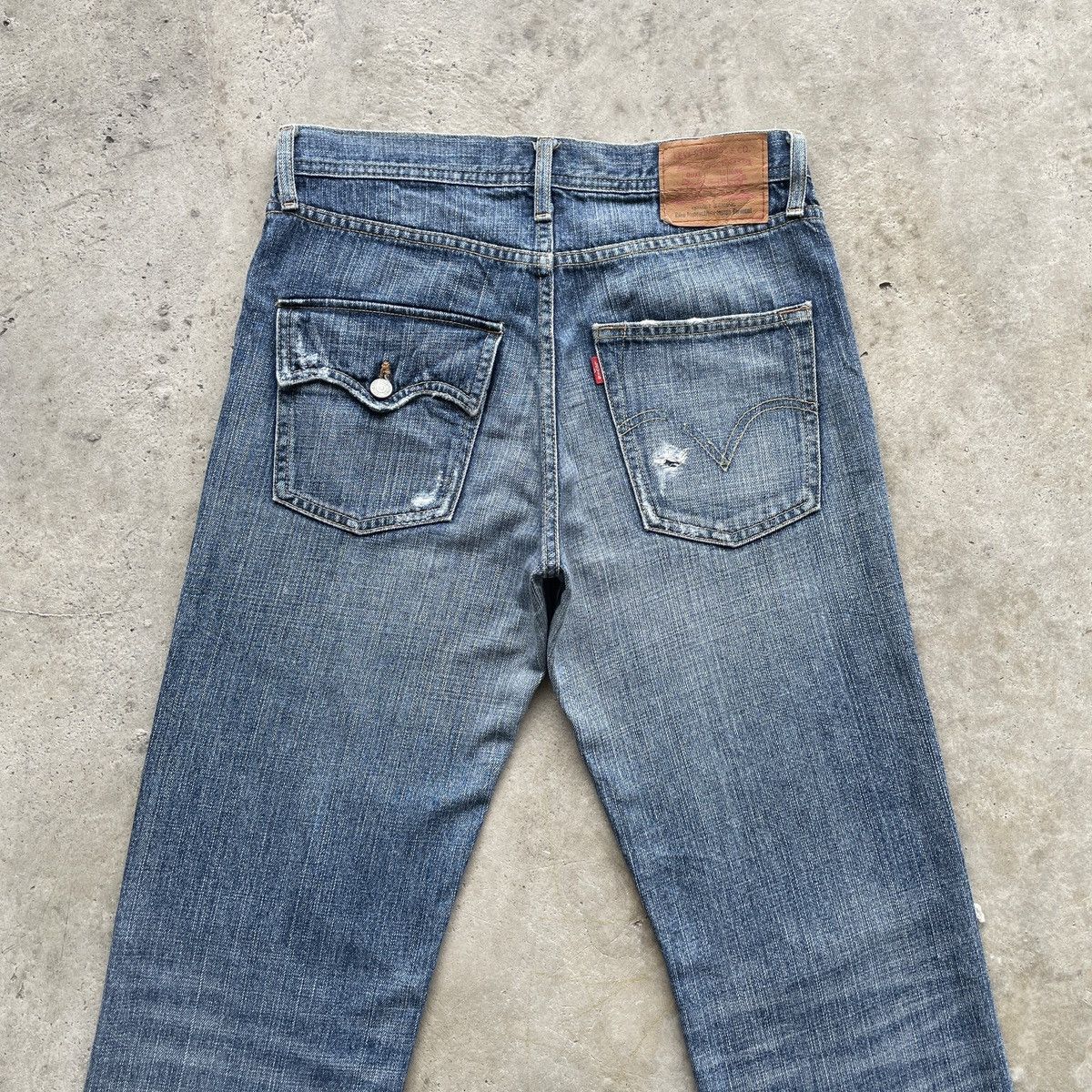 Levi's Vintage Clothing Vintage Levi’s Distressed Jeans Faded Denim Pants W32x31 Size US 32 / EU 48 - 10 Thumbnail