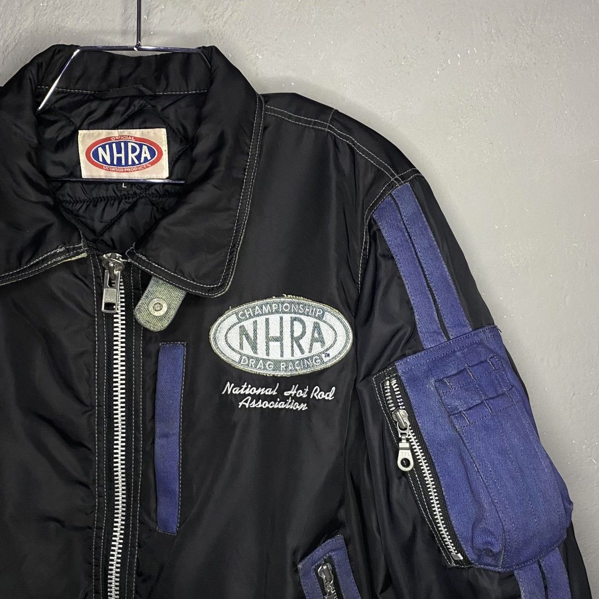 Other VINTAGE RACING JACKET NHRA Size US L / EU 52-54 / 3 - 2 Thumbnail