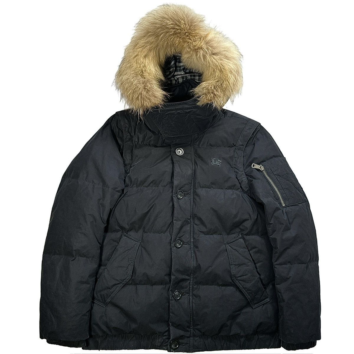 Burberry Burberry Black Label Down Puffer Jacket Size US L / EU 52-54 / 3 - 3 Thumbnail