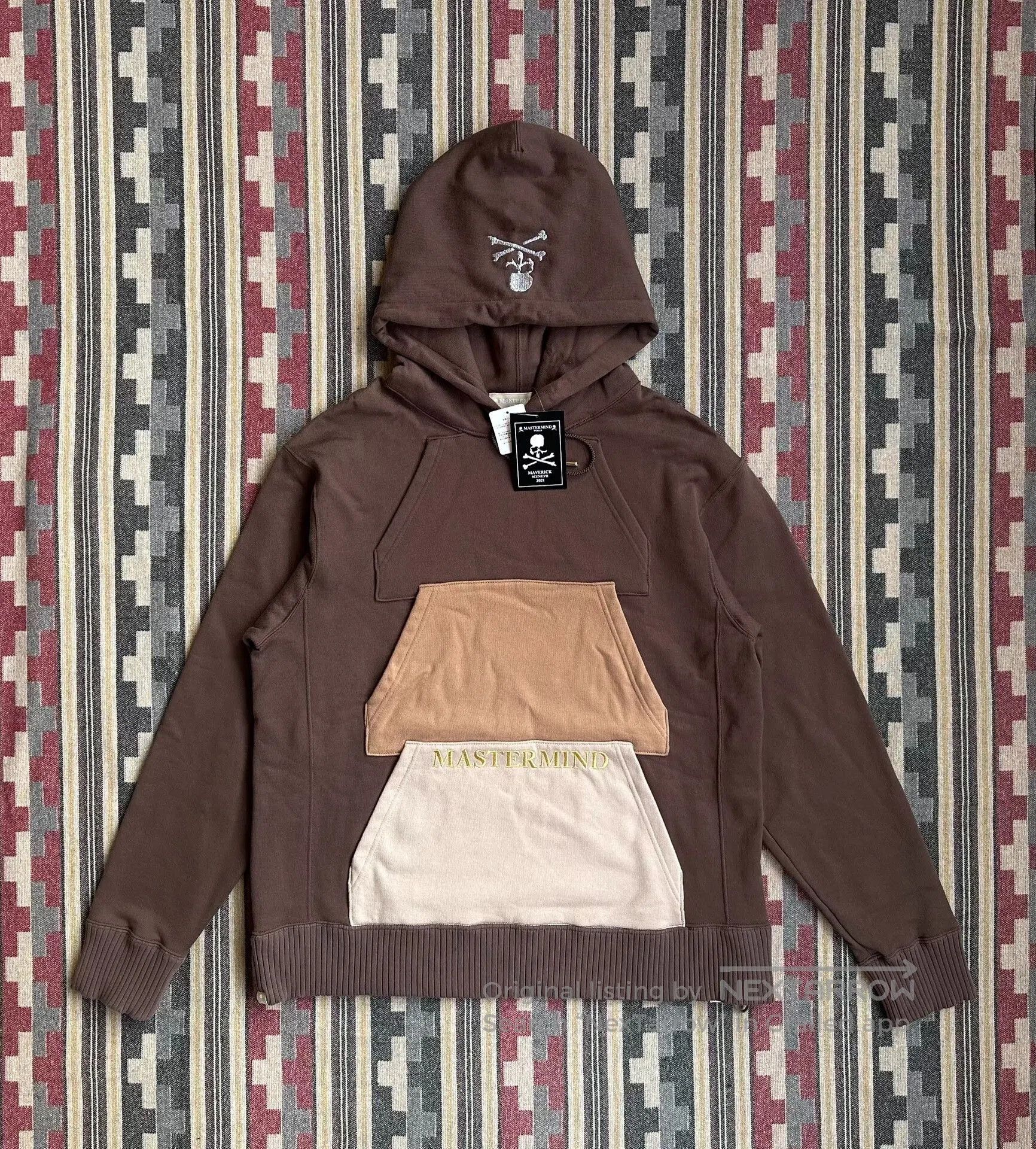 Mastermind Japan mastermind world MMJ patchwork hooded sweatshirt. Size US S / EU 44-46 / 1 - 1 Thumbnail