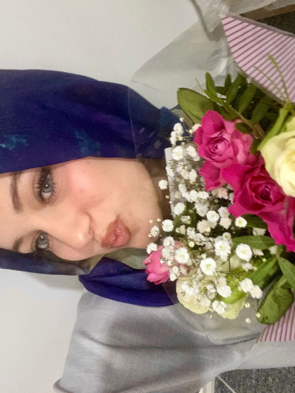 Other Blue modal headscarf Size ONE SIZE - 2 Thumbnail