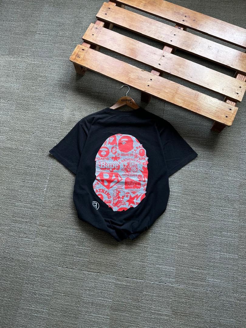 Bape BAPE BIG HEAD MIRROR PRINT Size US M / EU 48-50 / 2 - 2 Thumbnail