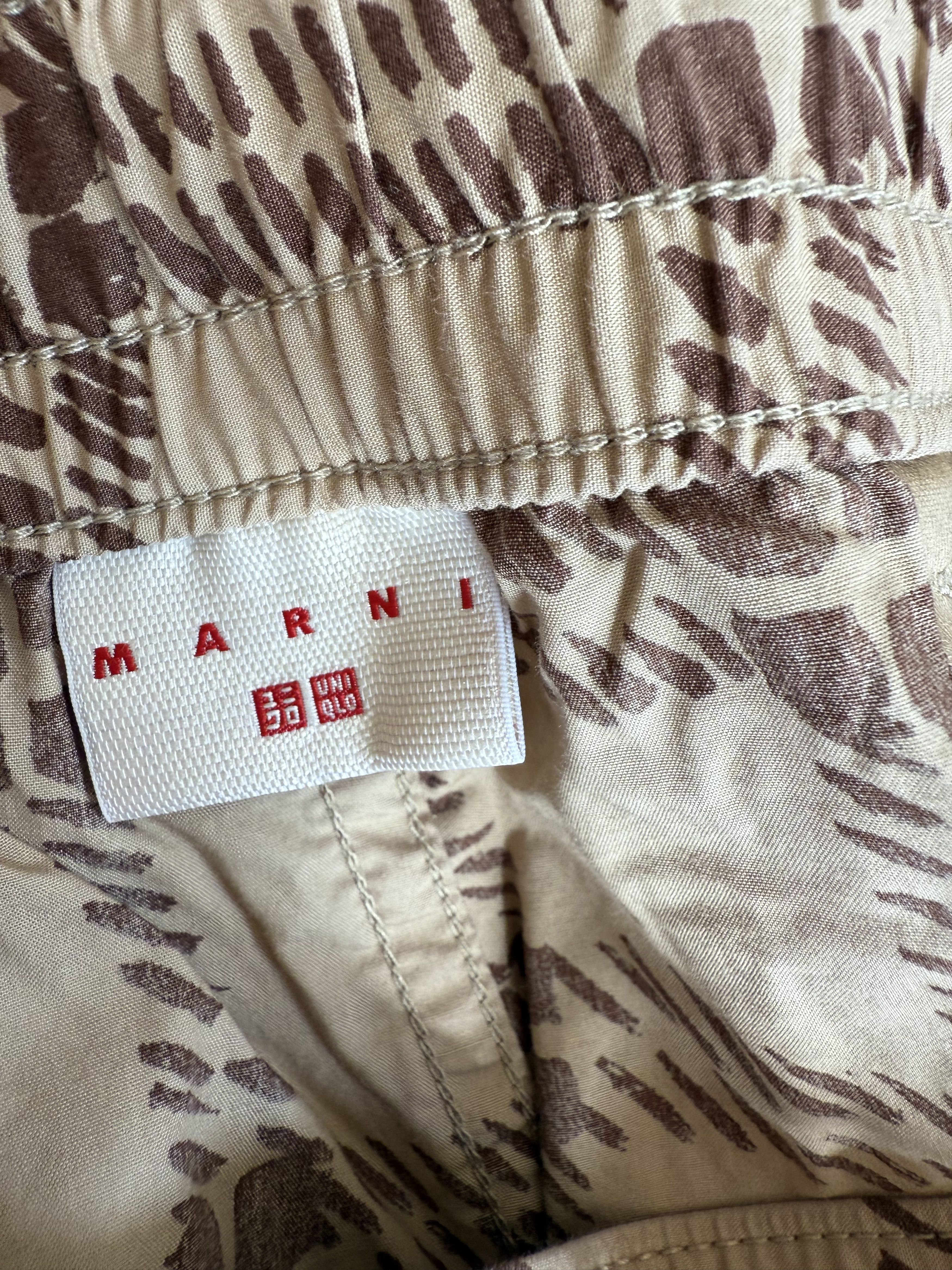 Marni × Uniqlo Marni x Uniqlo Wide Fit Pleated Relaxed Trouser Size US 32 / EU 48 - 8 Thumbnail
