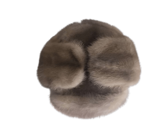 Other Hat Men’s Mink Ushanka Gray Size M 57 Size ONE SIZE - 6 Thumbnail