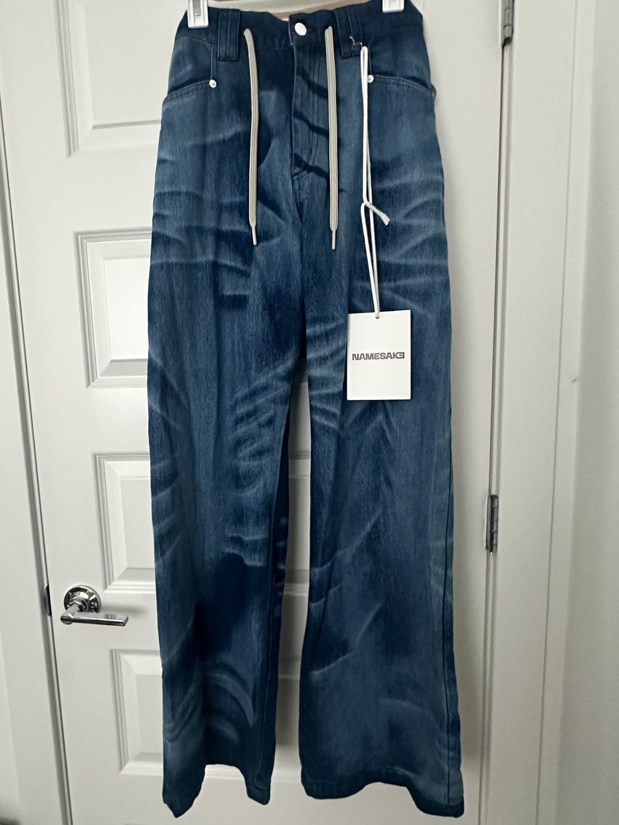 NAMESAKE NAMESAKE Del Cross Over Low Ride Jeans Size US 31 - 4 Thumbnail