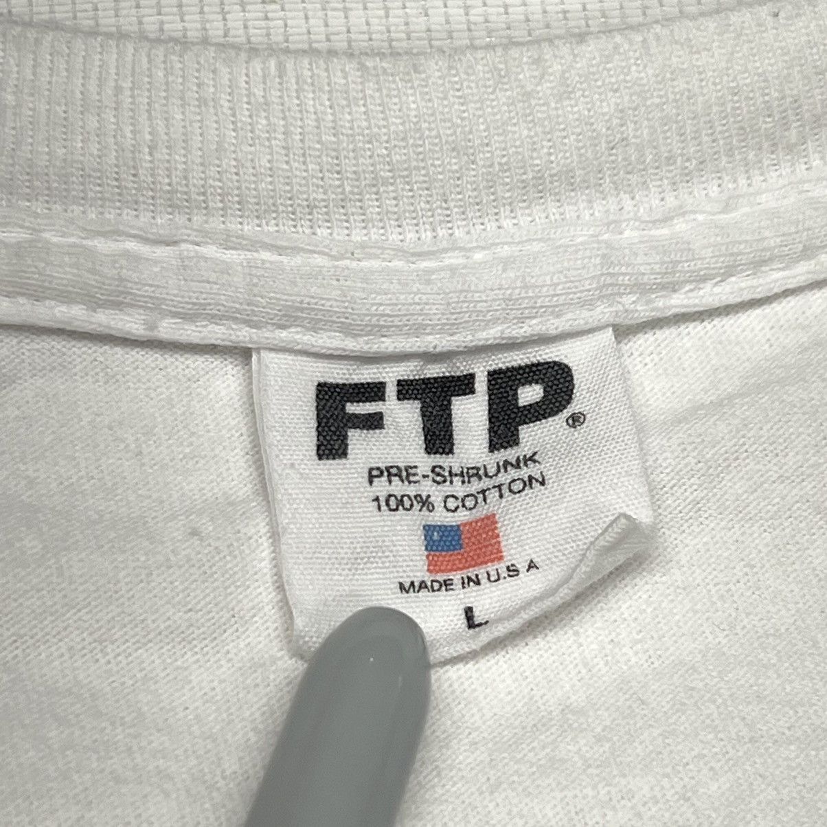 Fuck The Population FTP 10 Years Tee Shirt White Logo Anniversary Size US L / EU 52-54 / 3 - 7 Thumbnail