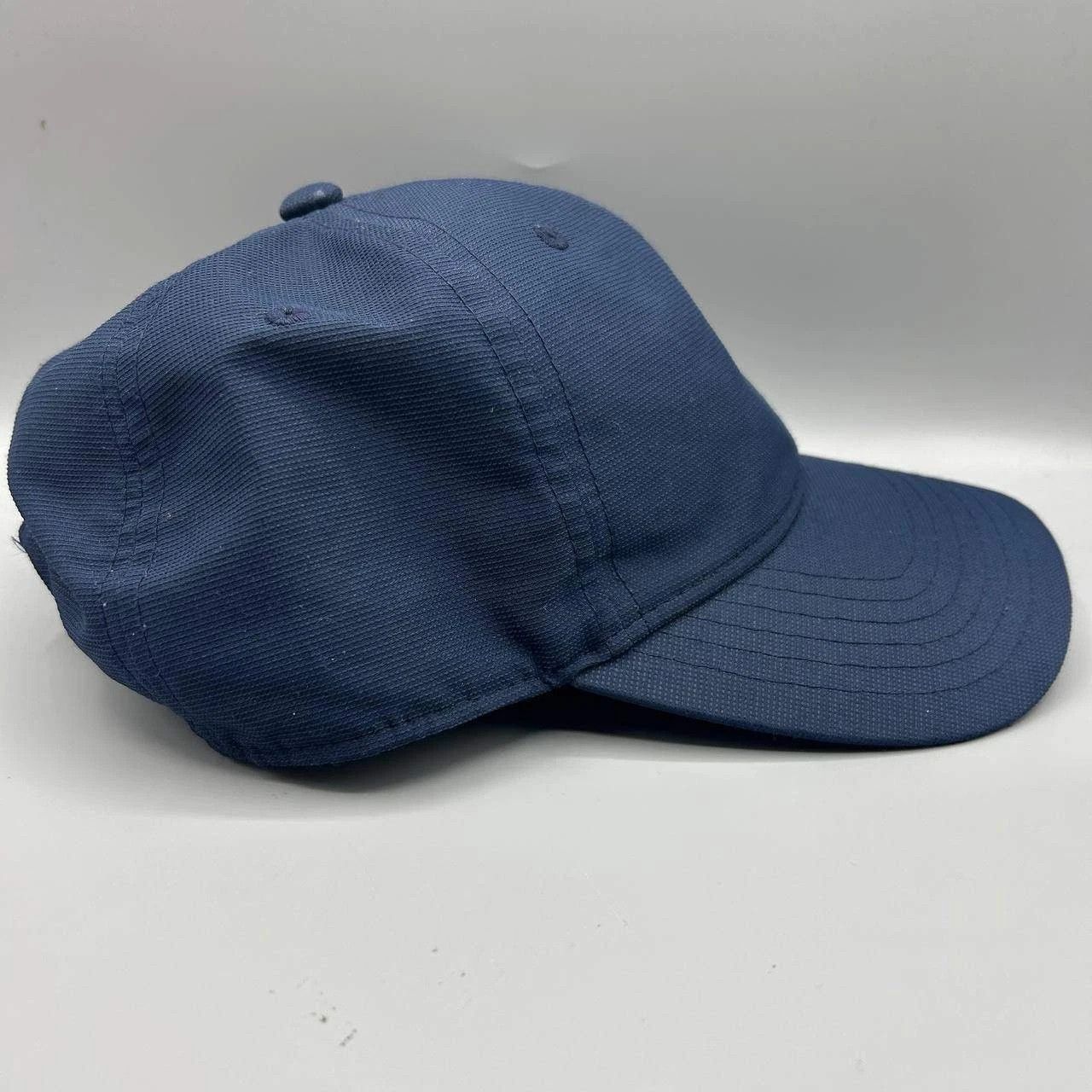 Adidas Adidas Logo Embroidered Hat Men Blue Strap Back Cap Size ONE SIZE - 7 Thumbnail