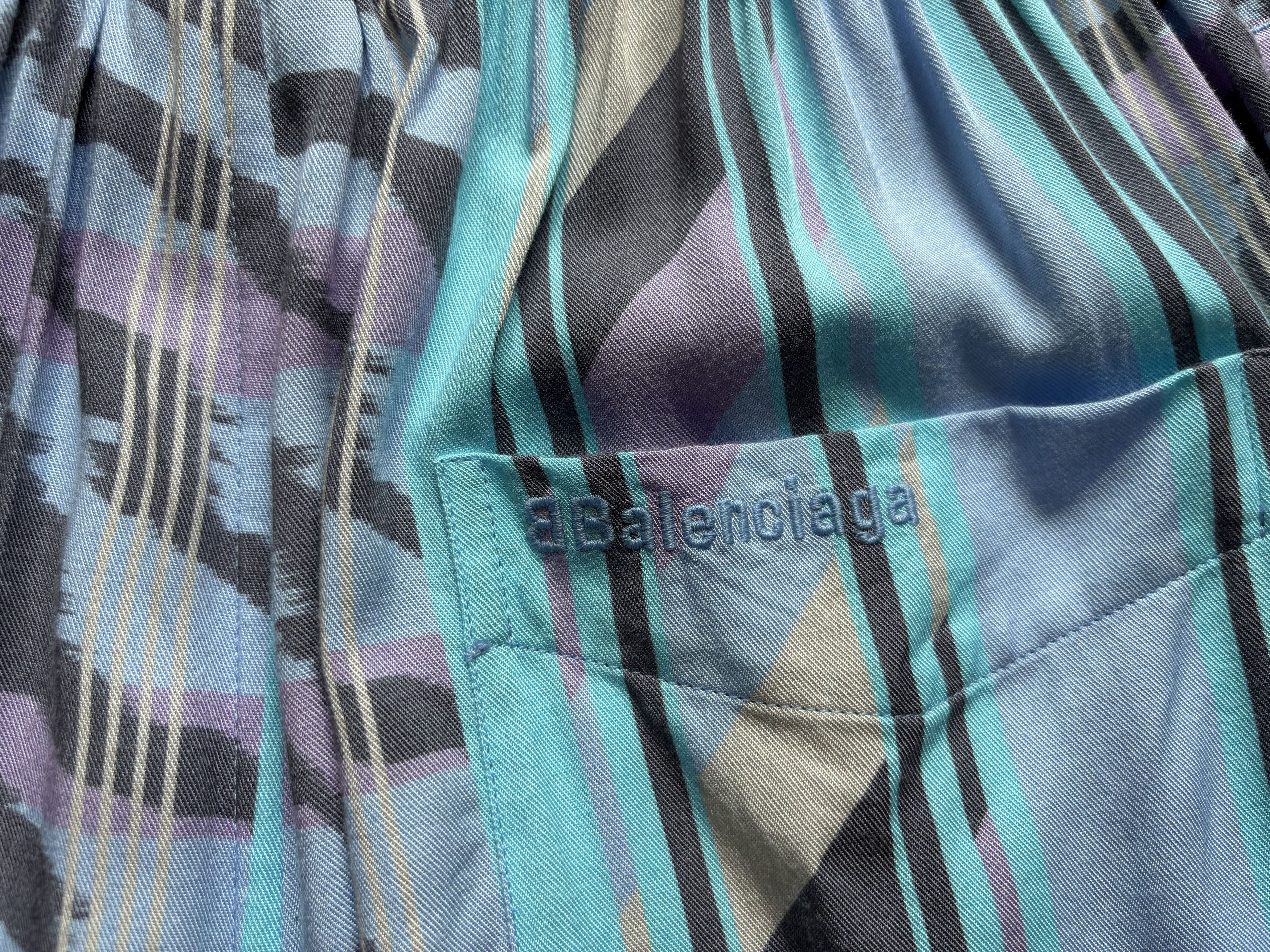 Balenciaga Pyjama Shorts Automne 24 Size US 28 / EU 44 - 7 Thumbnail