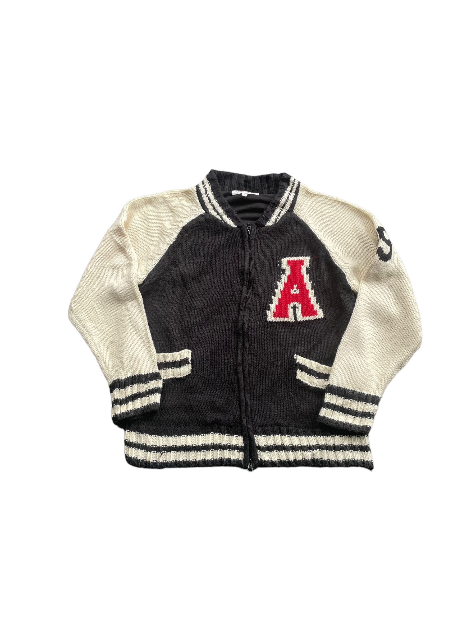 Japanese Brand Jungle Storm Knitwear Varsity Jacket Size US L / EU 52-54 / 3 - 1 Thumbnail