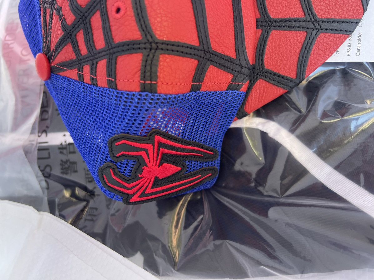 Supreme × Vanson Leathers Supreme®/Vanson Leathers® Spider-Man Mesh Back 6-Panel Red Size ONE SIZE - 2 Thumbnail