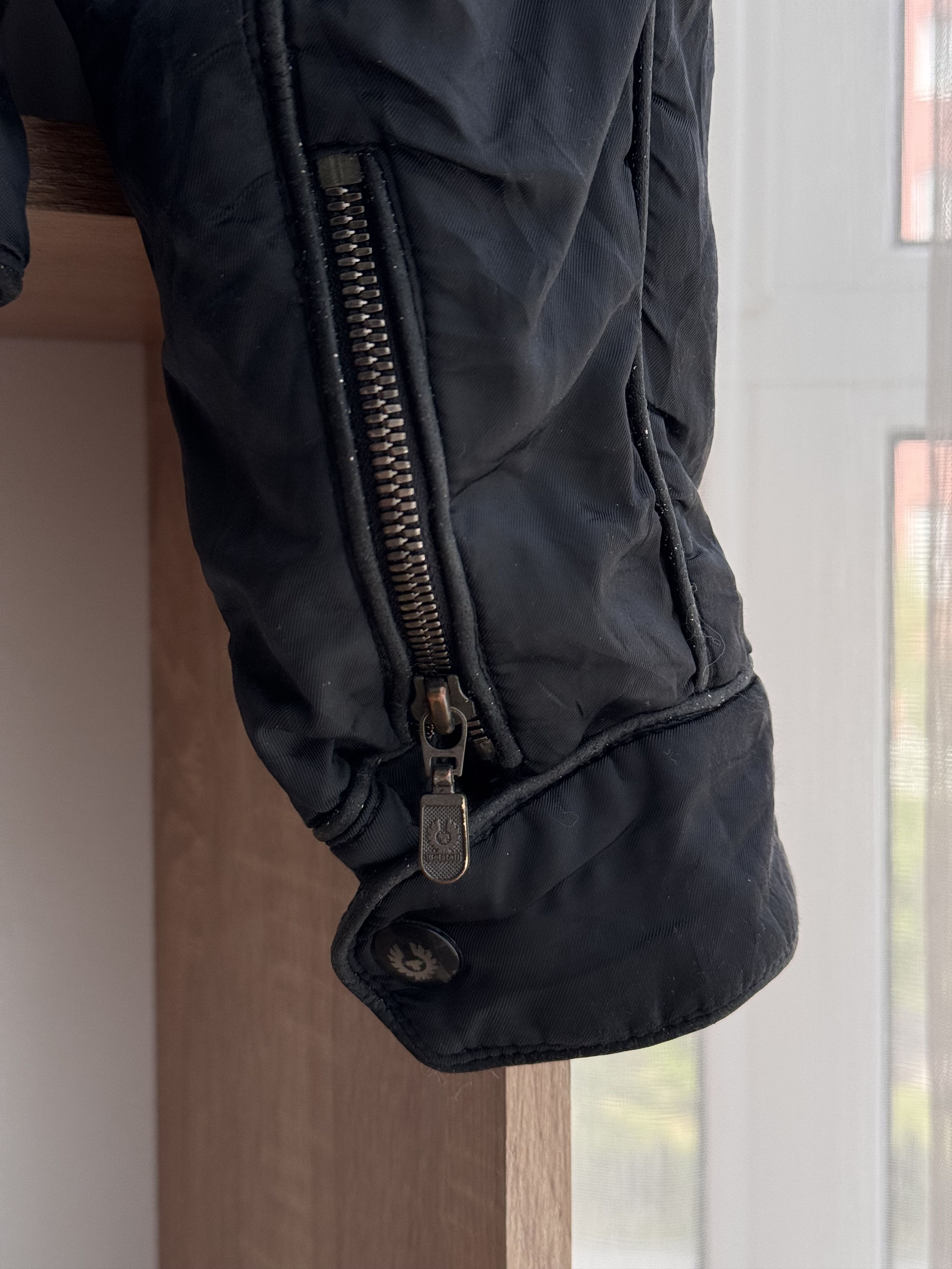 Belstaff × Vintage Vintage Belstaff Nylon Black Label Moto W' Jacket Size M / US 6-8 / IT 42-44 - 13 Thumbnail