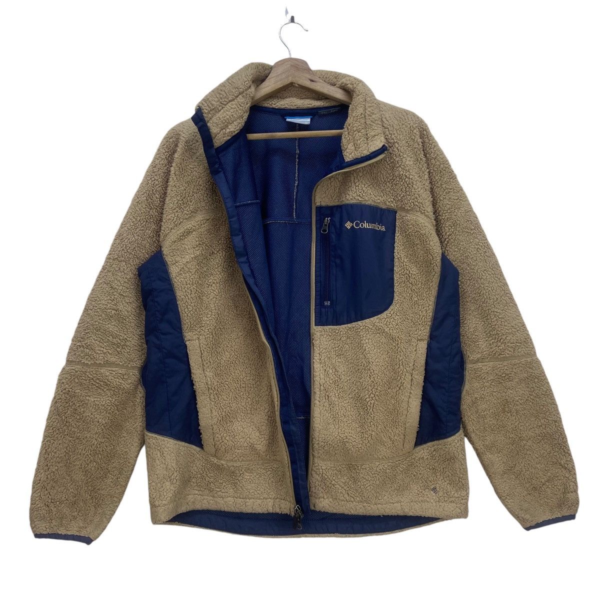 Columbia Columbia Micro Bloc Deep Pile Retro X Fleece Jacket Size US M / EU 48-50 / 2 - 1 Thumbnail