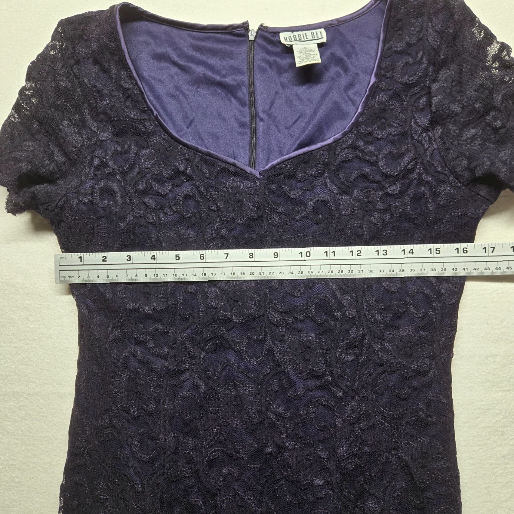 Vintage Robbie Bee Womens Strapless Midi Dress Size 12 Lined Floral Party Dress Size XL / US 12-14 / IT 48-50 - 5 Thumbnail