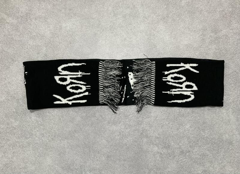 Band Tees Scarf Korn - Still A Freak - nu metal band slipknot Size ONE SIZE - 6 Thumbnail
