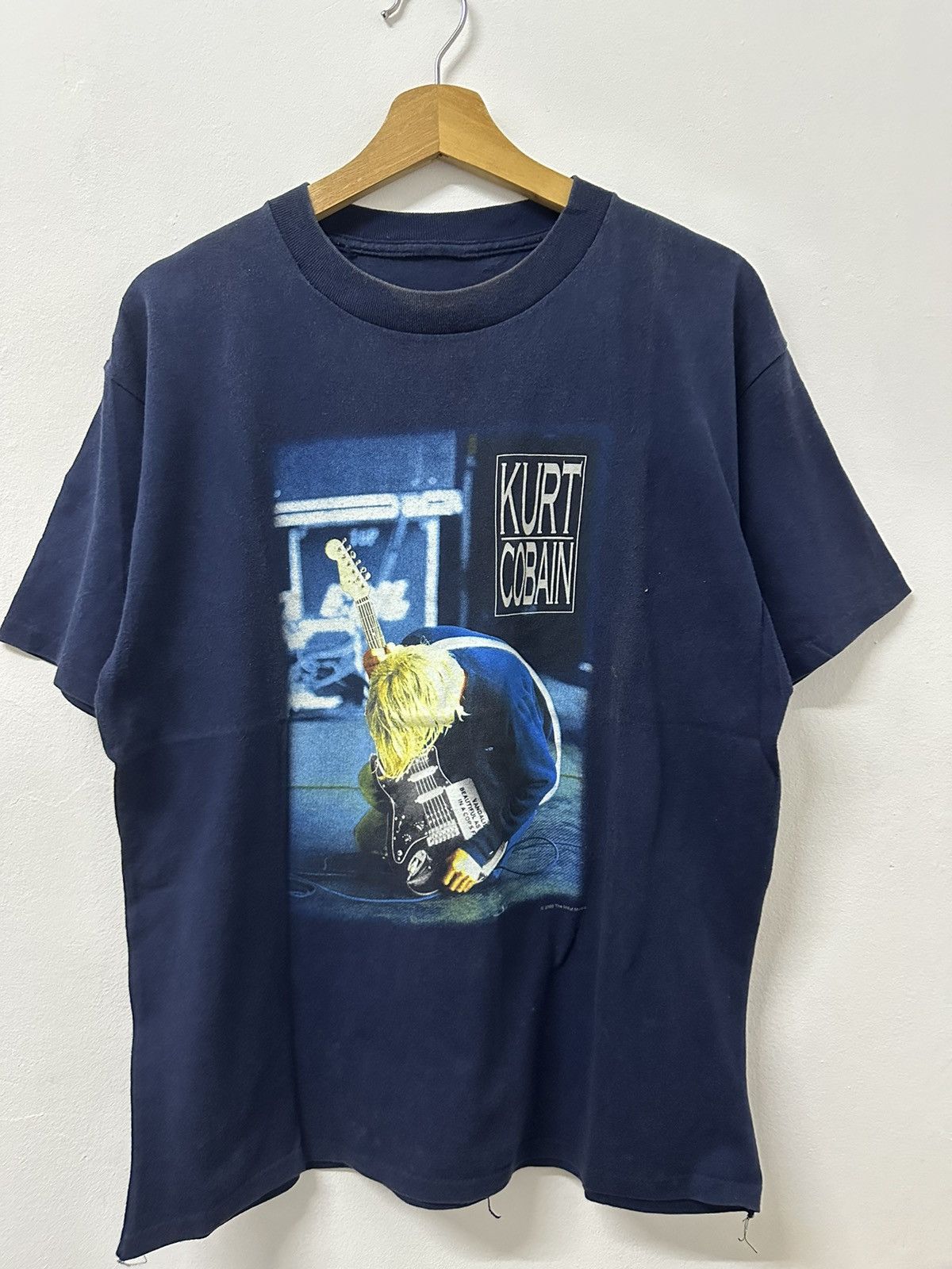 Vintage Kurt Cobain End Of Music Shirt | Grailed