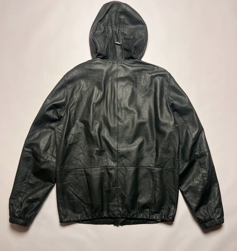 Designer × Genuine Leather × Joseph Joseph Light Weight Nappa Leather Hooded Jacket Size US M / EU 48-50 / 2 - 2 Thumbnail