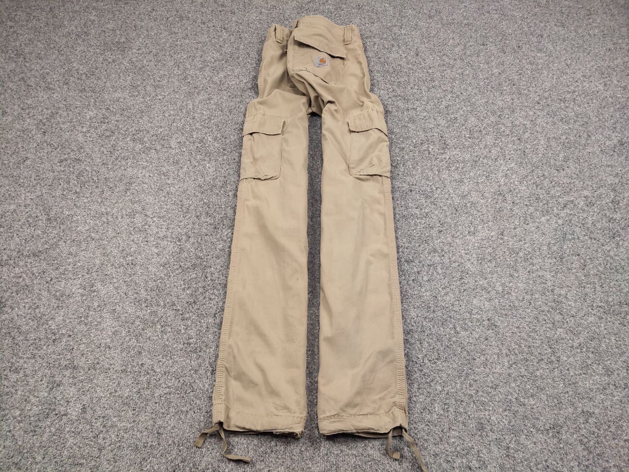 Carhartt Vintage 90's Carhartt Thrift Distressed Logo Cargo Pants Size US 30 / EU 46 - 2 Thumbnail