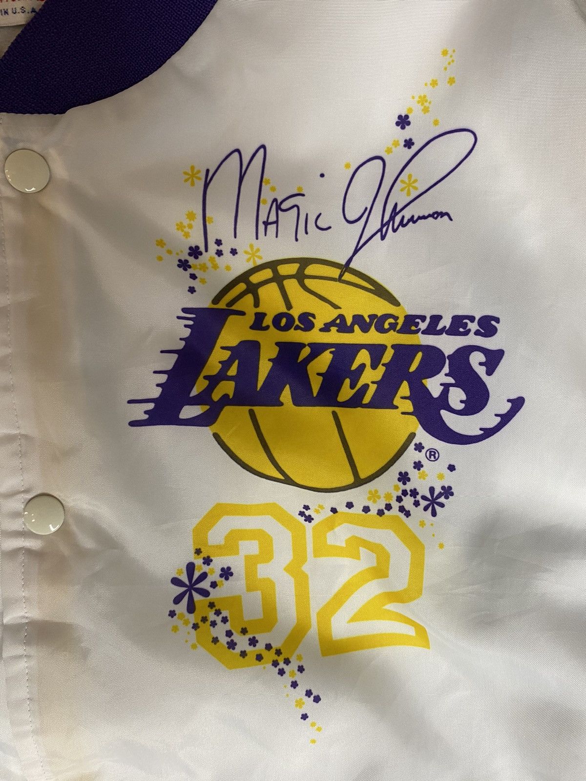 Chalk Line Jacket Chalk Line Lakers Vintage 90s Size US XL / EU 56 / 4 - 3 Thumbnail