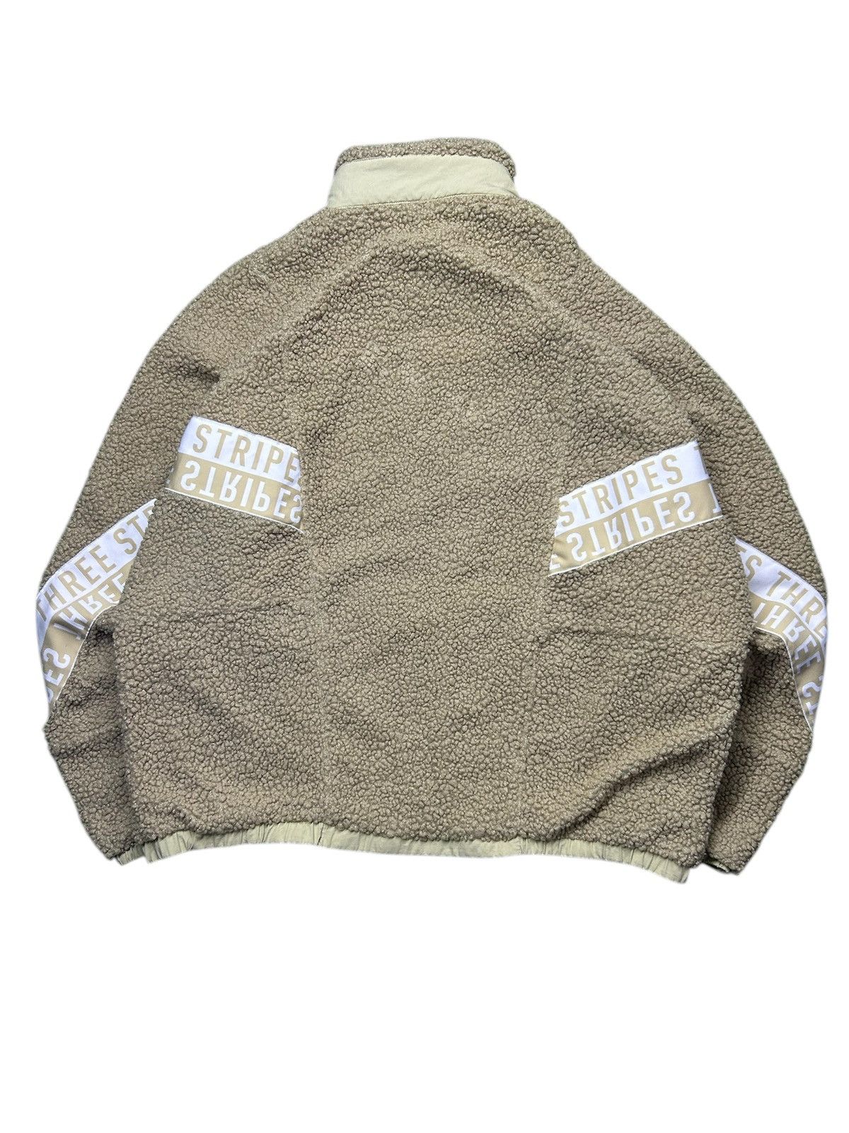 Adidas Rare Boxy Adidas Sherpa Fleece Jacket Size US L / EU 52-54 / 3 - 5 Thumbnail