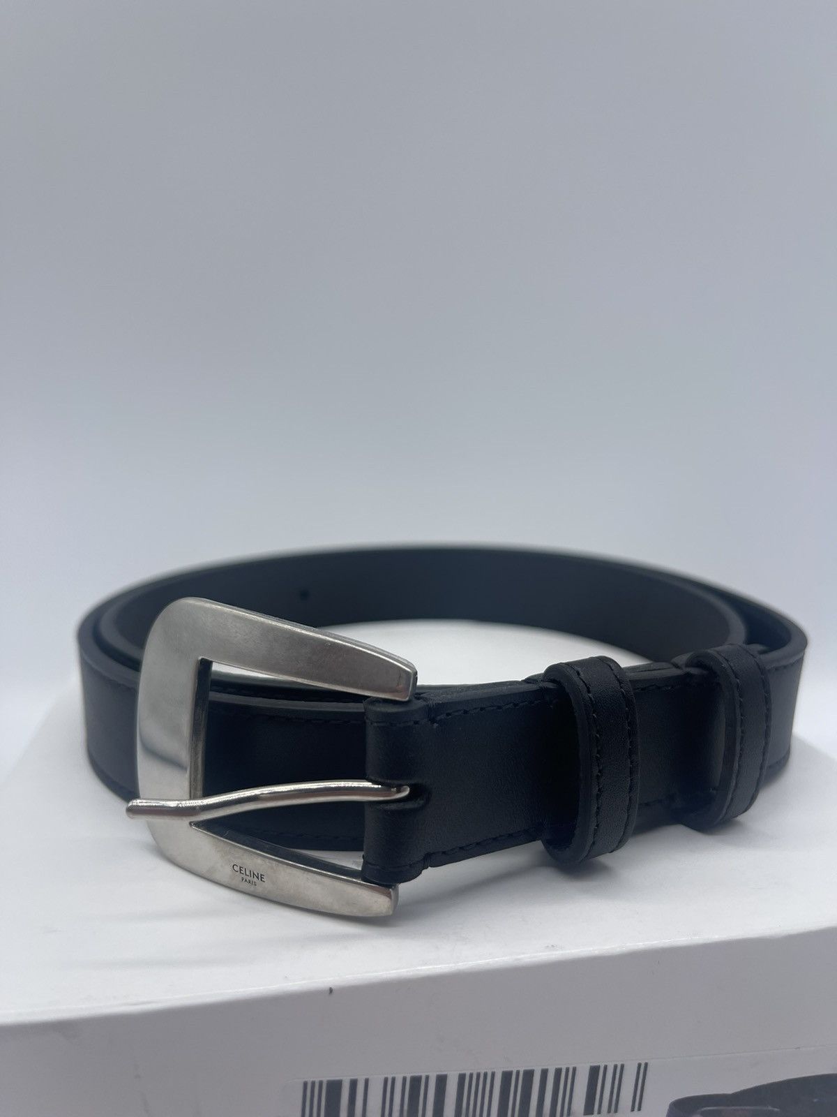 Celine Celine Black Medium Belt Size 80cm Size ONE SIZE - 2 Thumbnail