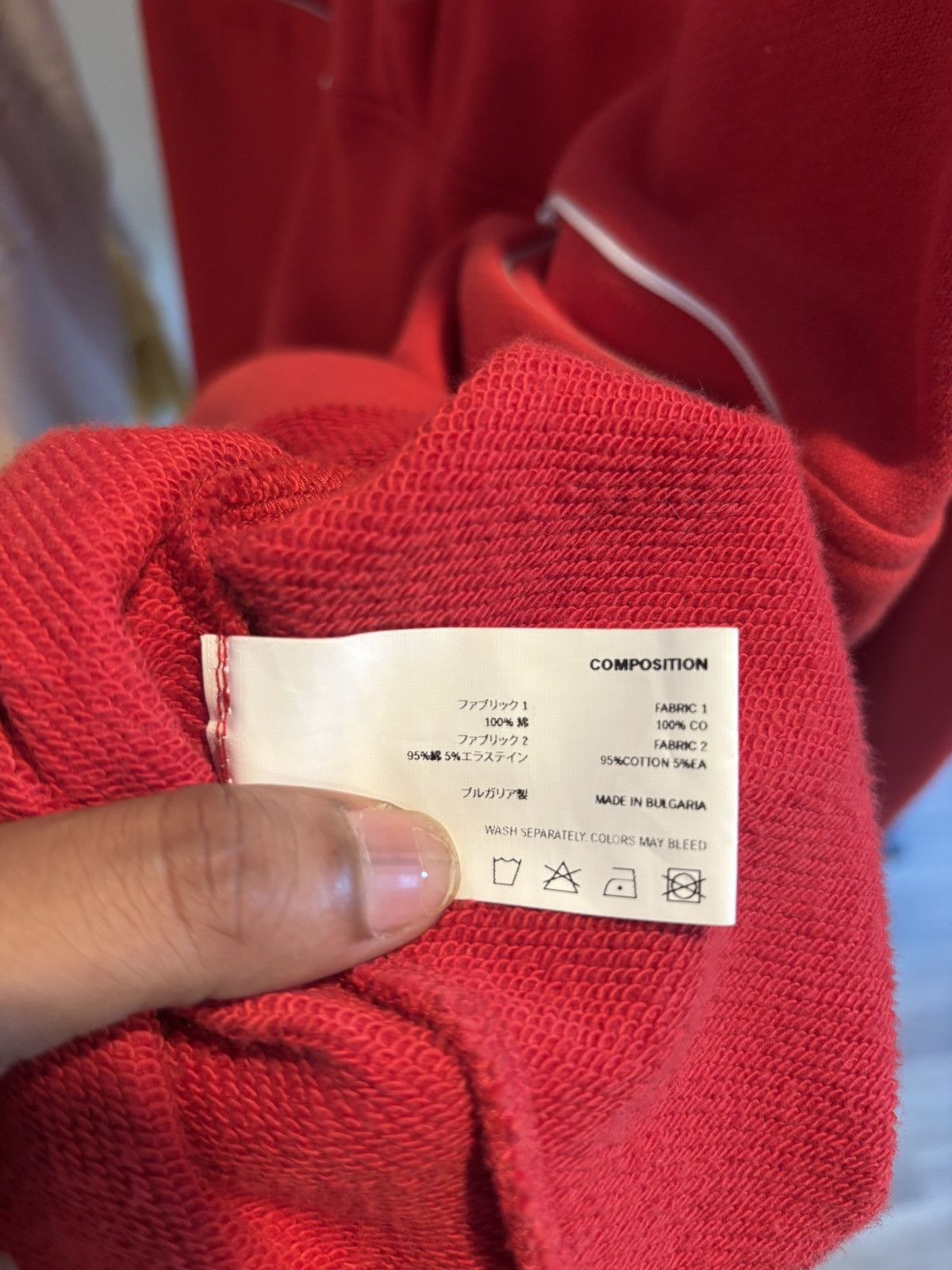 Kiko Kostadinov Kiko Kostadinov🧣Red Bindra Hoodie Size US M / EU 48-50 / 2 - 10 Thumbnail