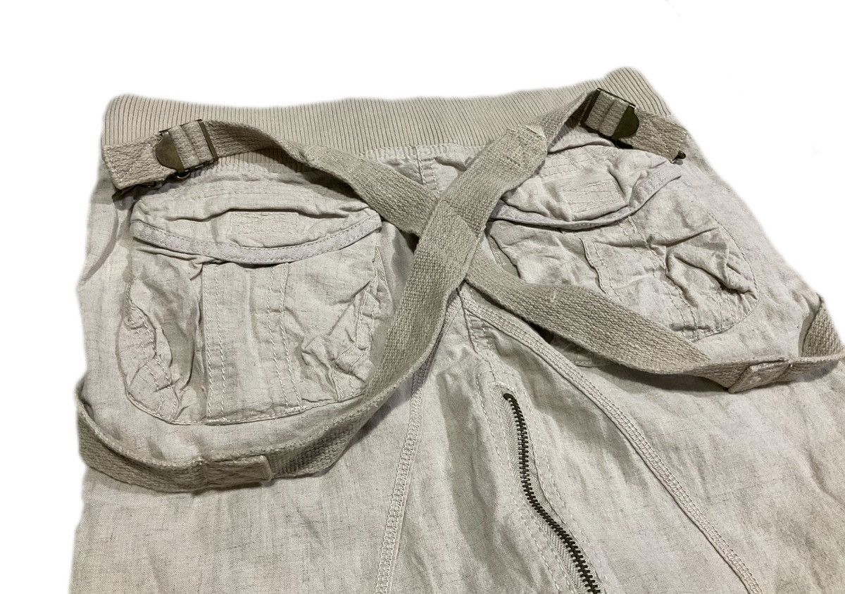 If Six Was Nine × Japanese Brand × Le Grande Bleu (L.G.B.) 🔥Y2K Archived G.O.A Flare Cargo Skirt Suspender Multi Zipper Size 30" / US 8 / IT 44 - 7 Thumbnail