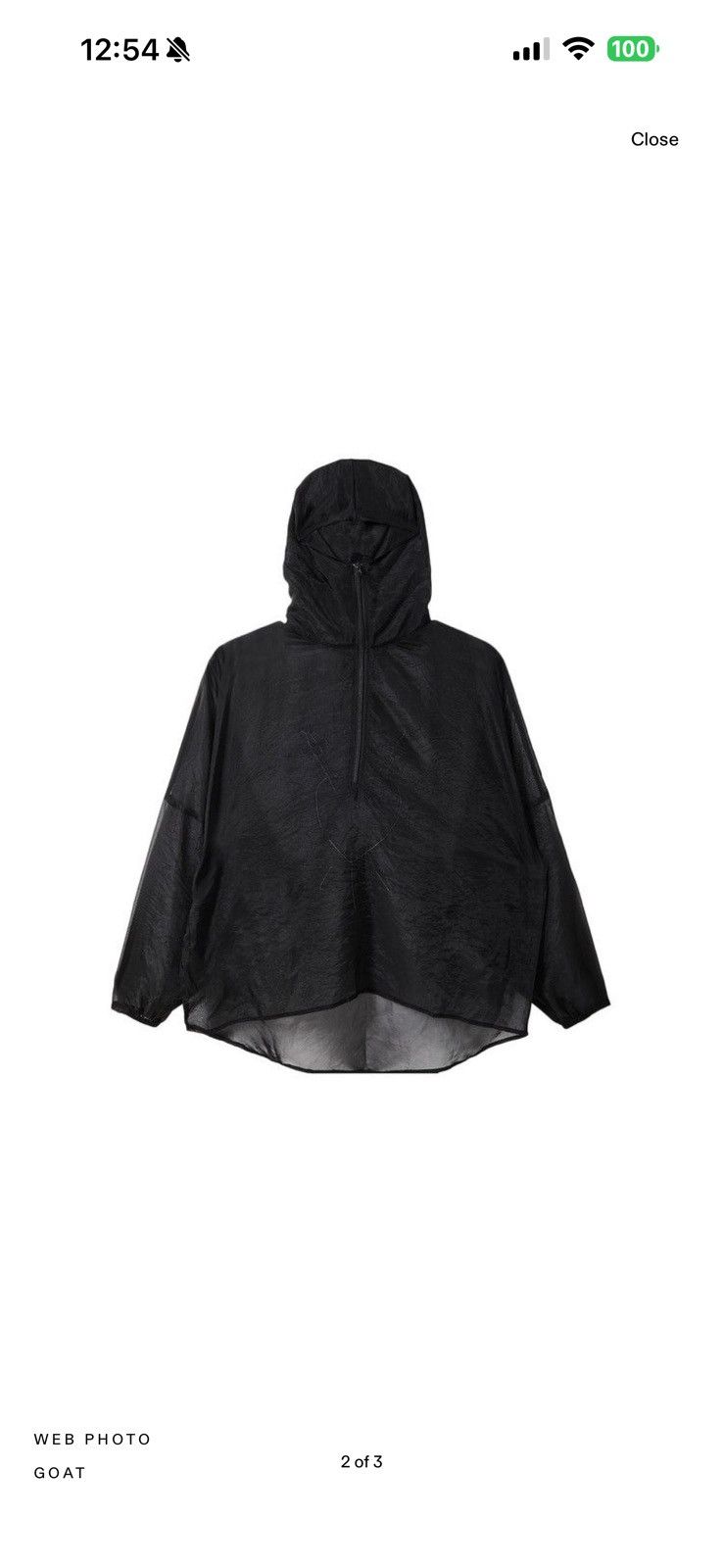 Other Oversized Three of Swords Anorak Jacket Size US S / EU 44-46 / 1 - 1 Thumbnail