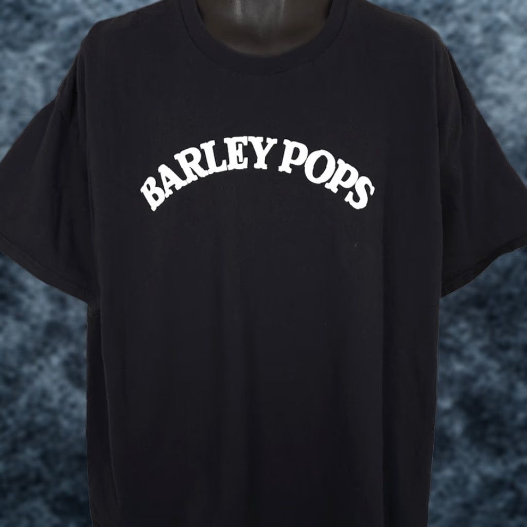 Gildan Barley Pops T Shirt Mens Size 3XL Black Las Vegas Bar Travel Destination Tee Size US S / EU 44-46 / 1 - 1 Thumbnail