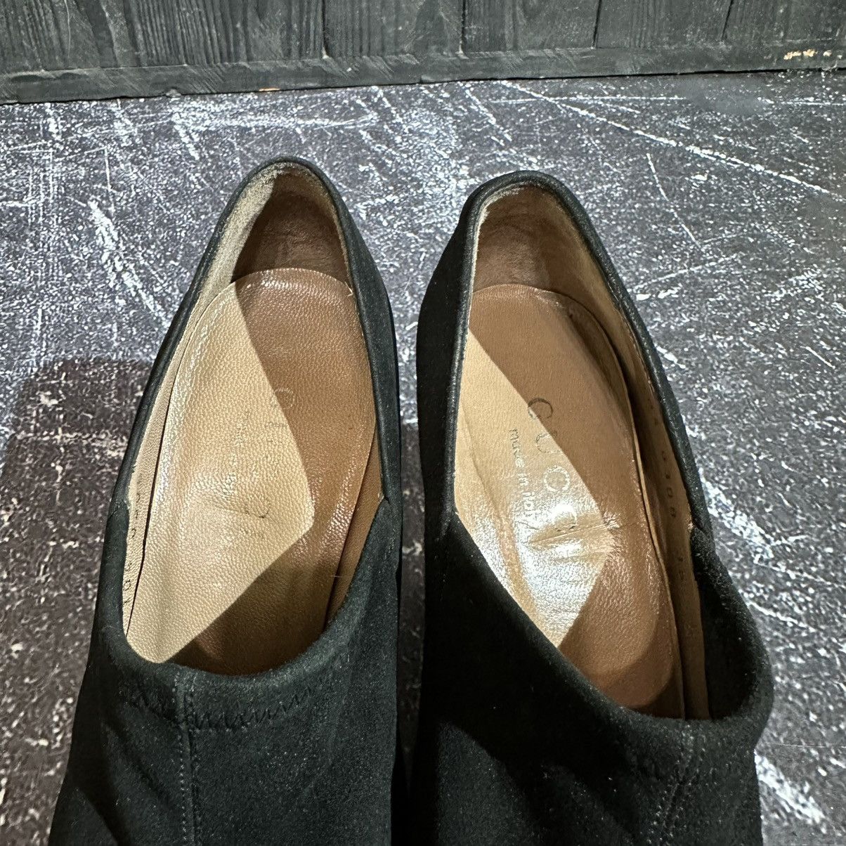 Gucci GUCCI - Women’s Black Suede Heels pumps Size 35C Size US 5 / IT 35 - 21 Thumbnail