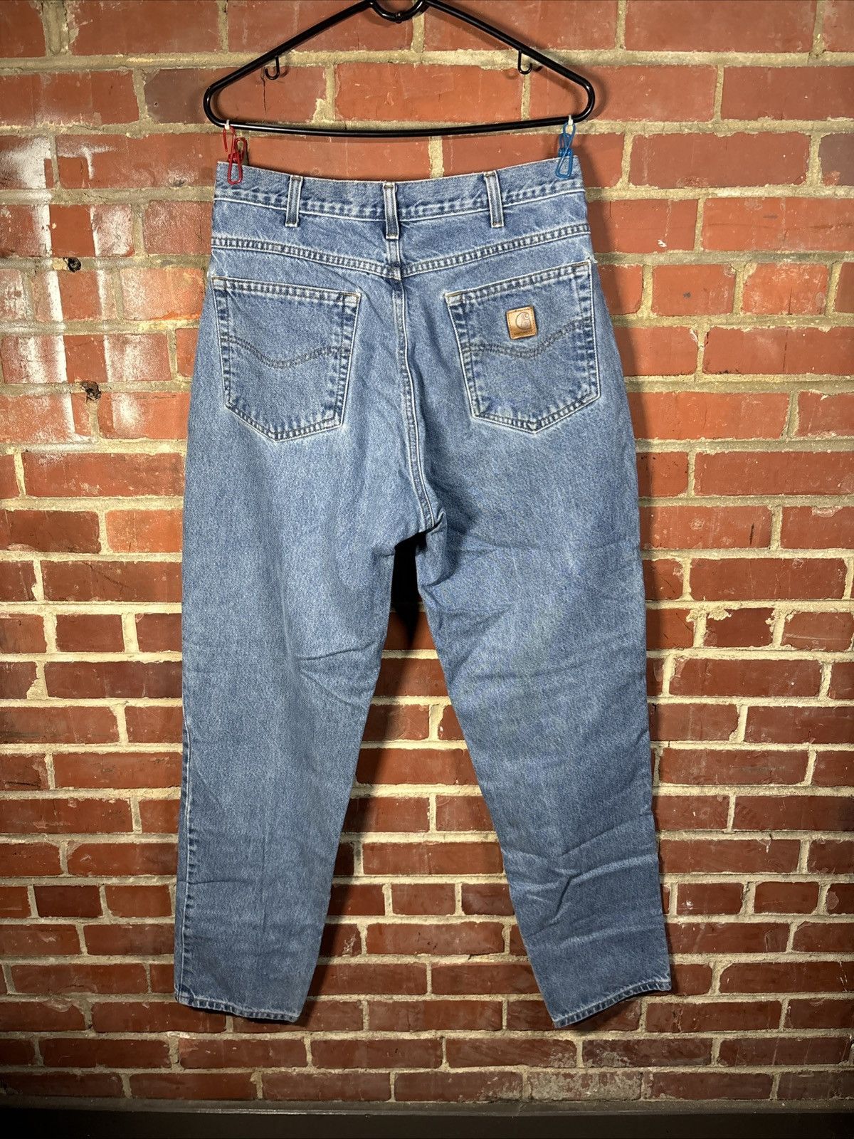 Carhartt Carhartt Jeans B17 DST Workwear Relaxed 35x34, Real 34x33.5 Size US 34 / EU 50 - 1 Thumbnail