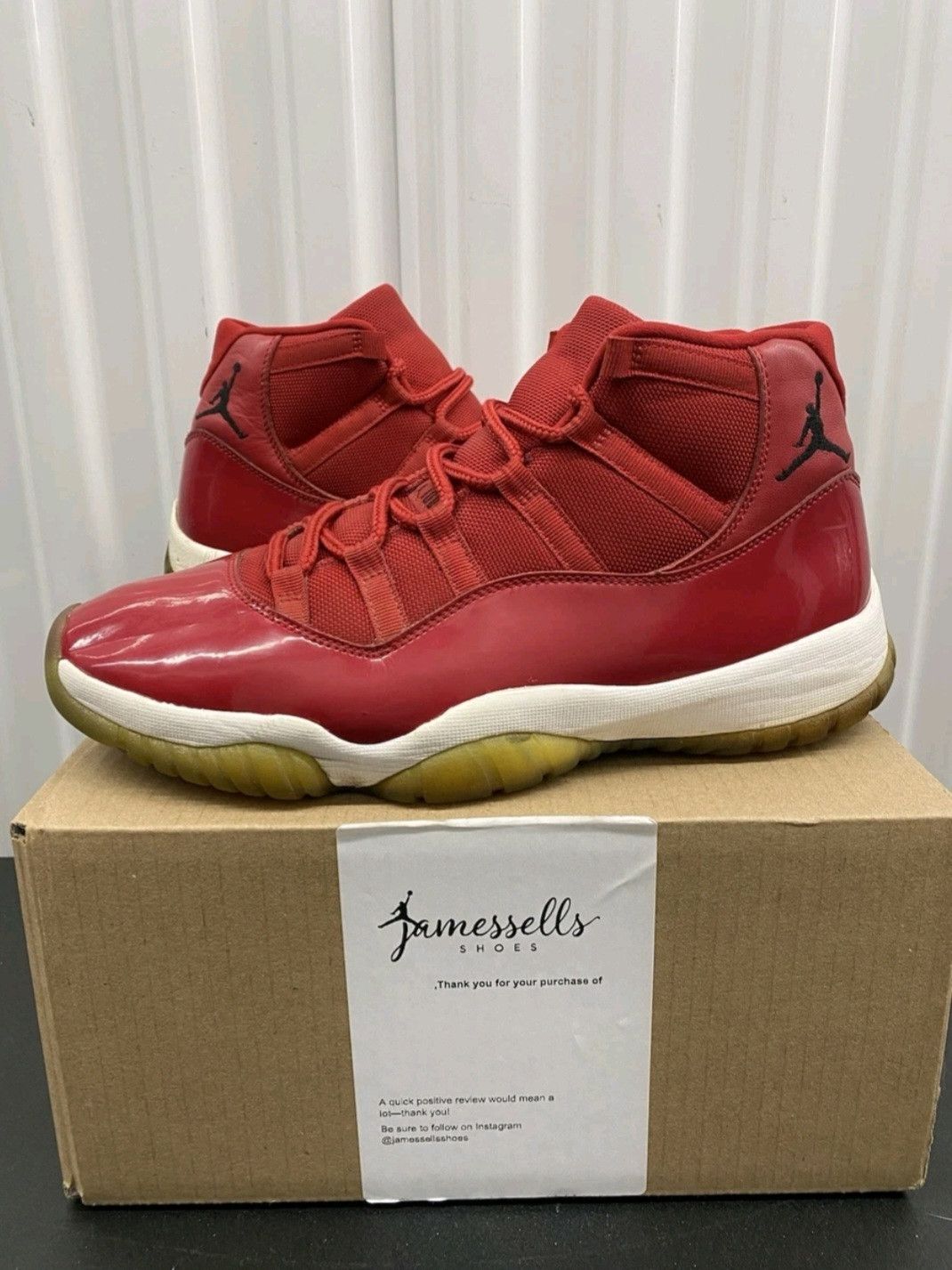 Japanese Brand Nike Air Jordan Retro 11 Win Like 96 377037623 Size 11.5 Men Size US 11 / EU 44 - 1 Thumbnail