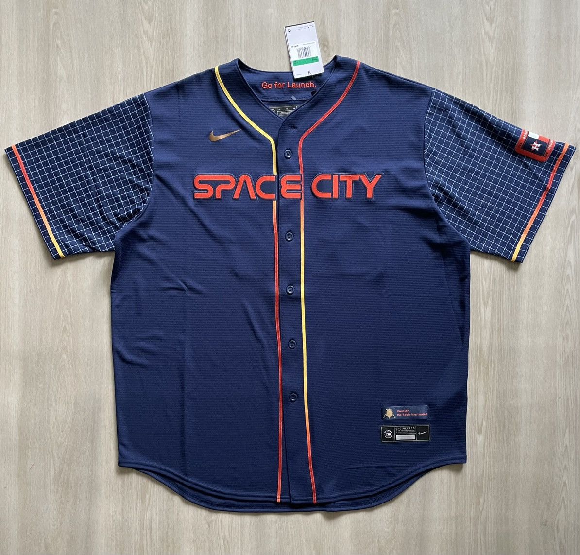 Nike NWT Nike Jose Altuve Houston Astros Space City Connect Sz L Size US L / EU 52-54 / 3 - 2 Thumbnail